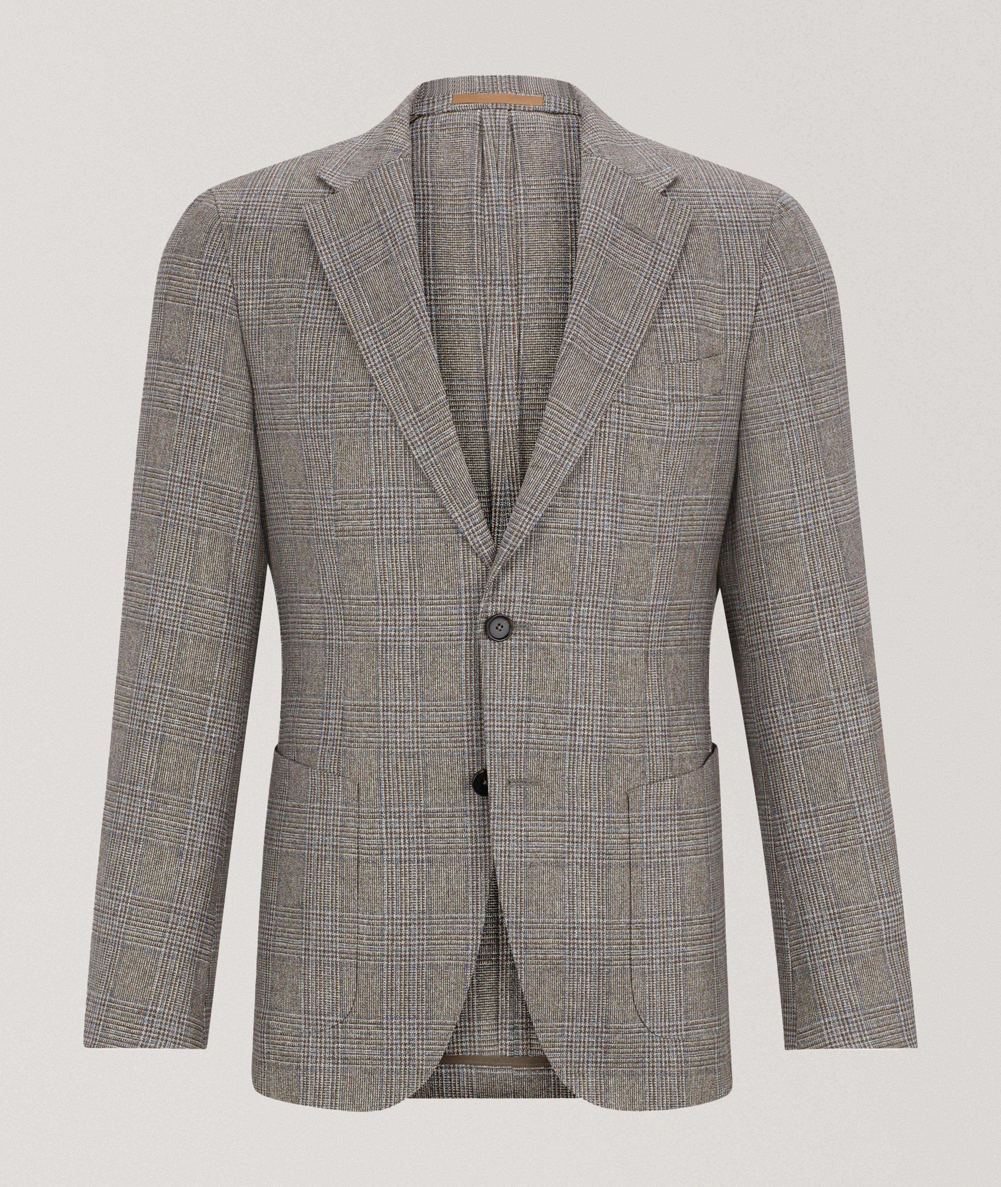 Heston Check Silk-Wool Sport Jacket image 0