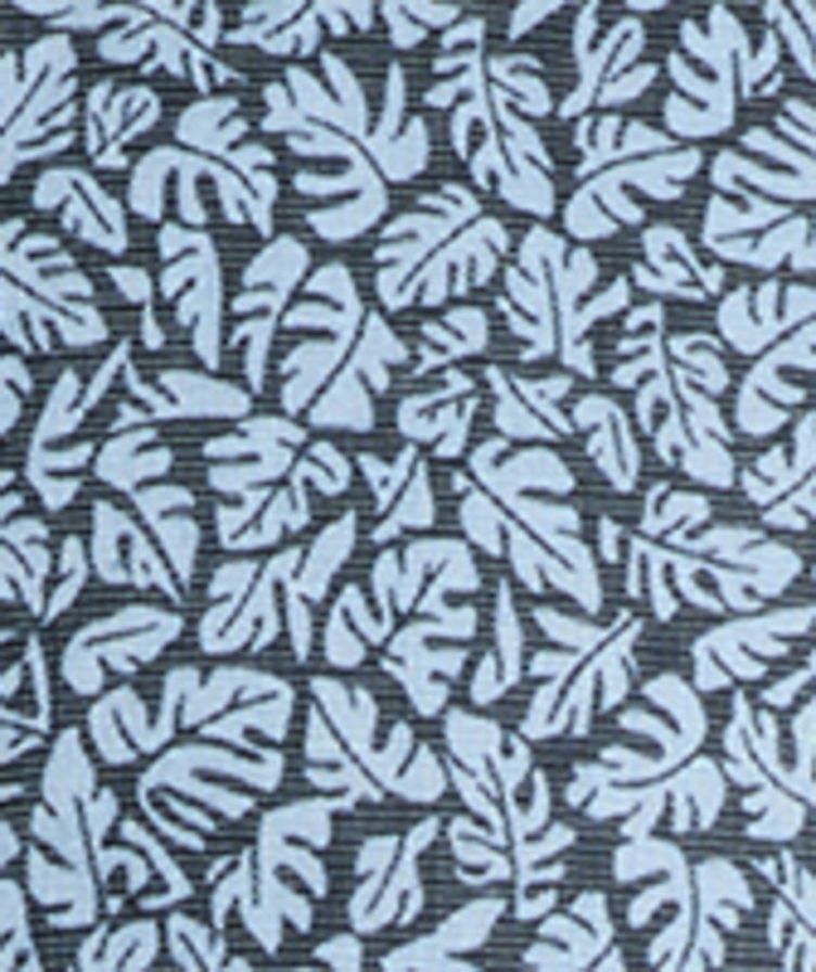 Roan-Kent Leaf Pattern Stretch-Linen Chambray Sport Shirt image 6