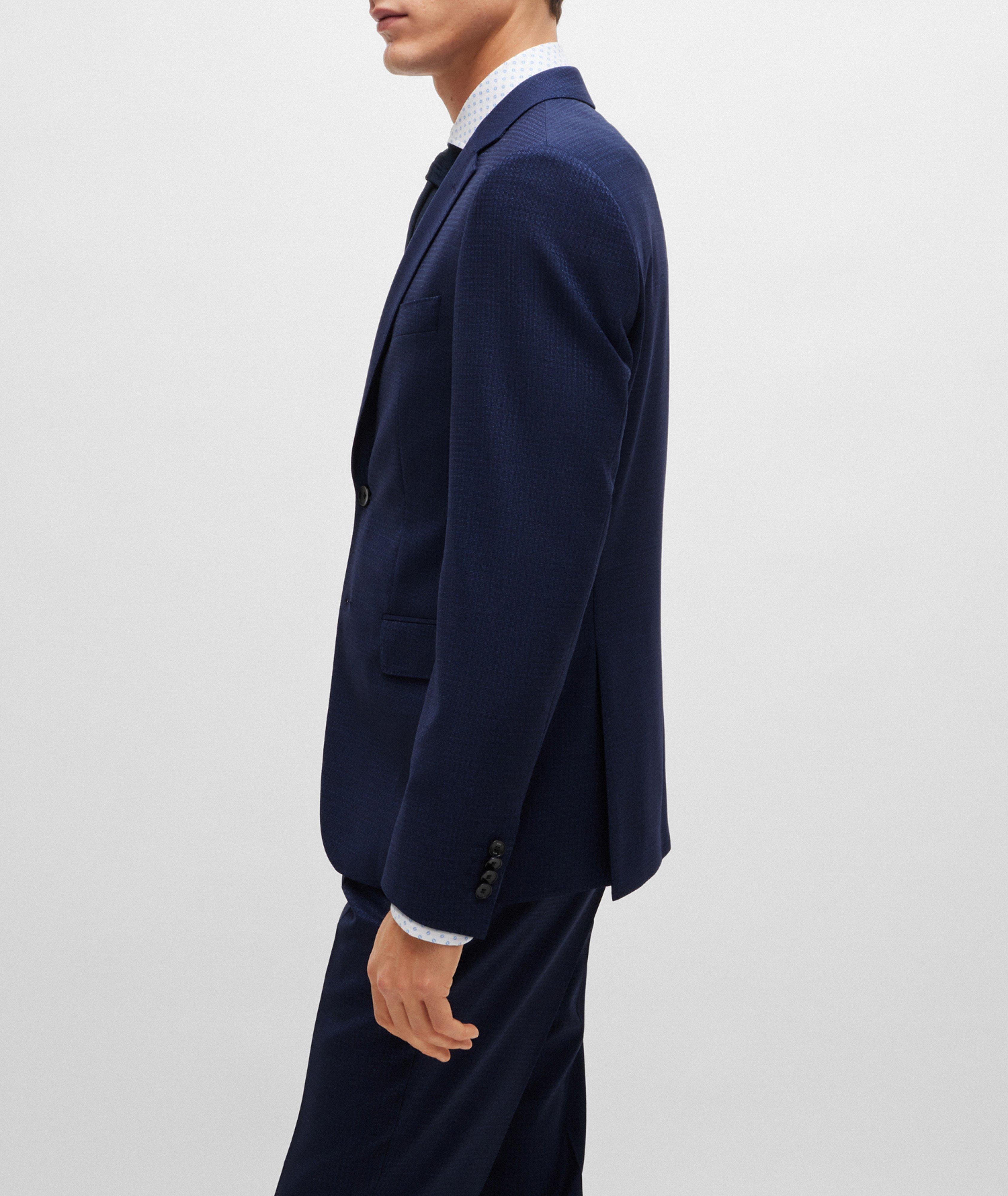 Checked Slim-Fit Suit image 4