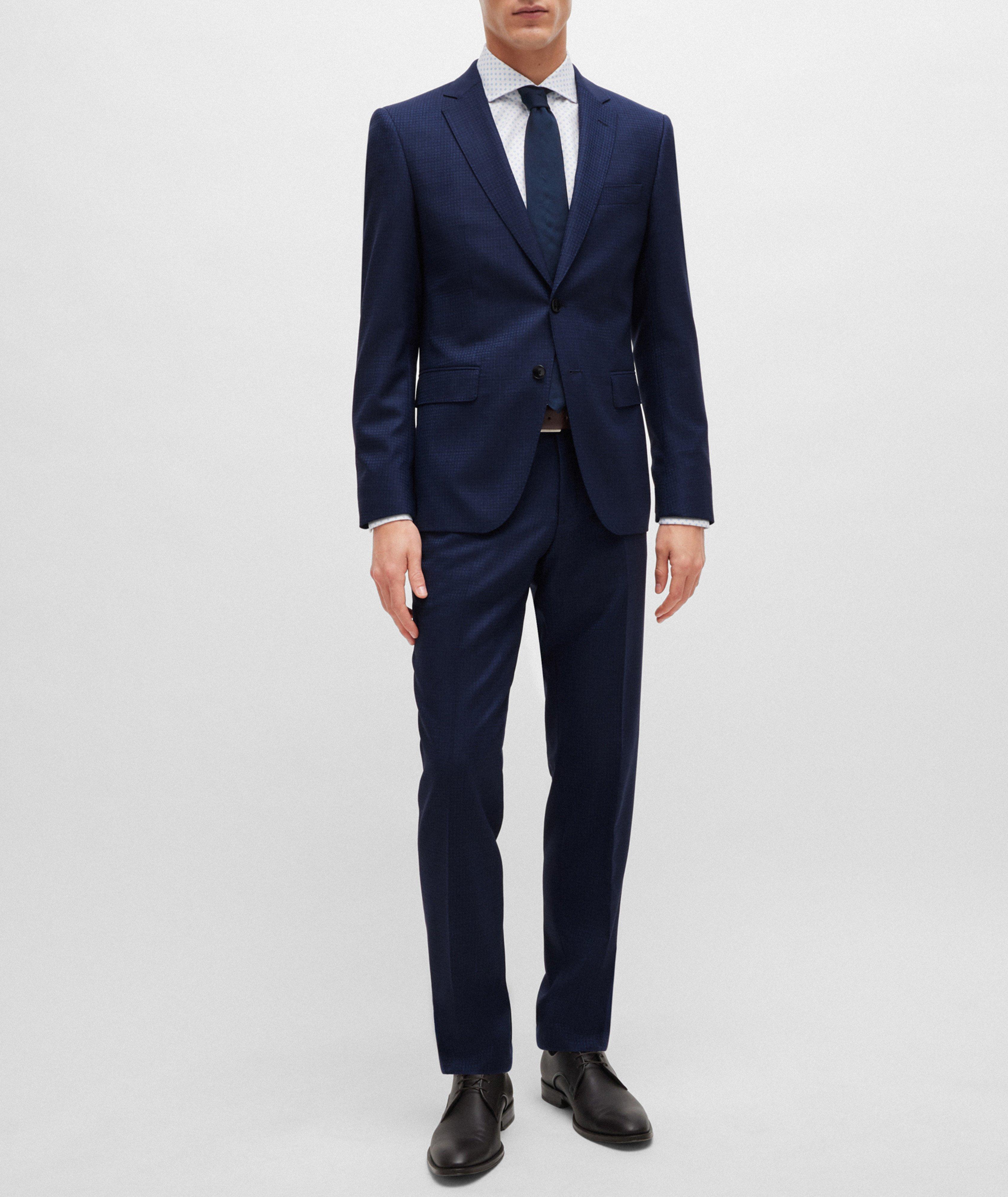 BOSS Checked Slim-Fit Suit | Suits | Harry Rosen