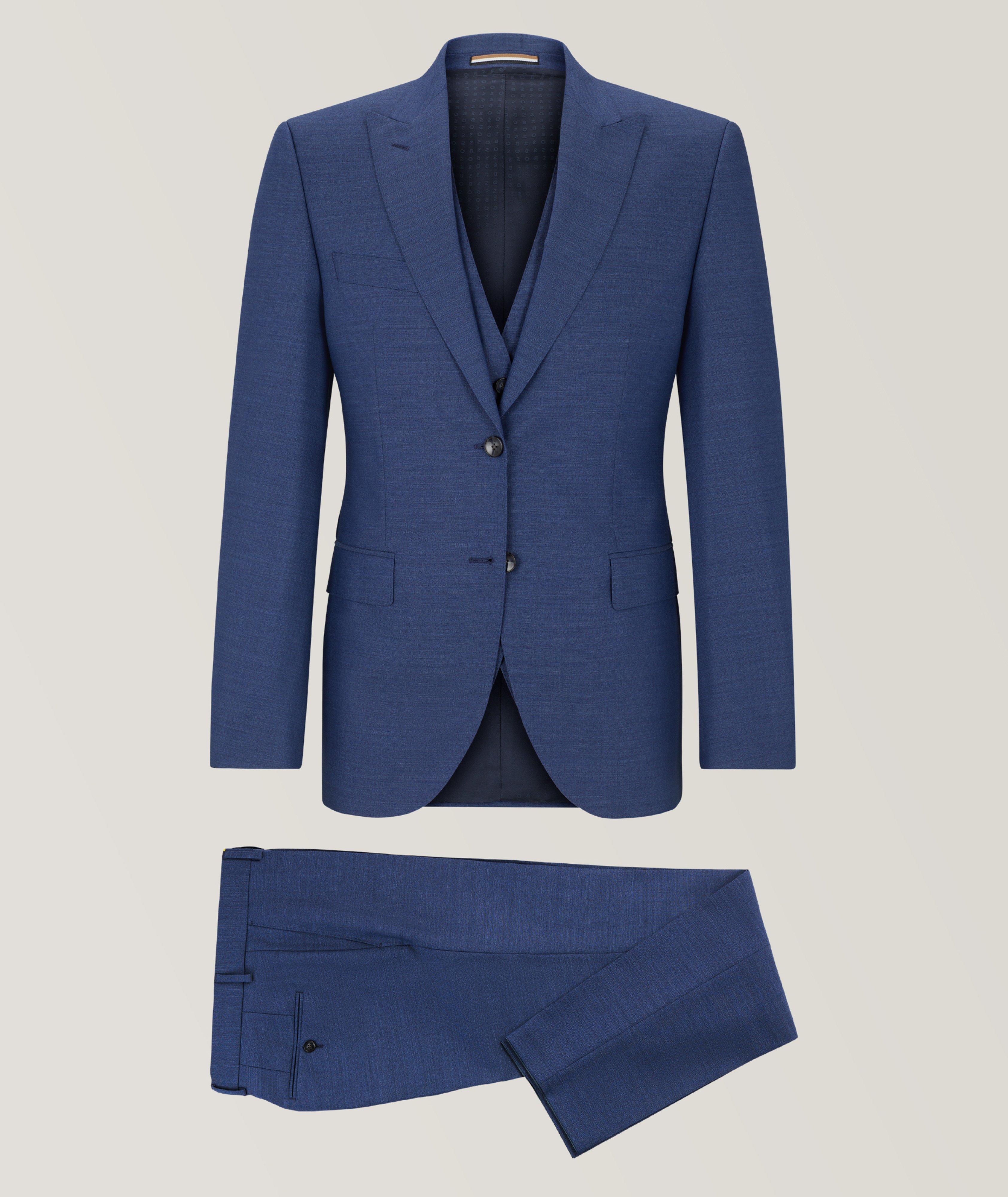 Virgin Wool Mélange Suit