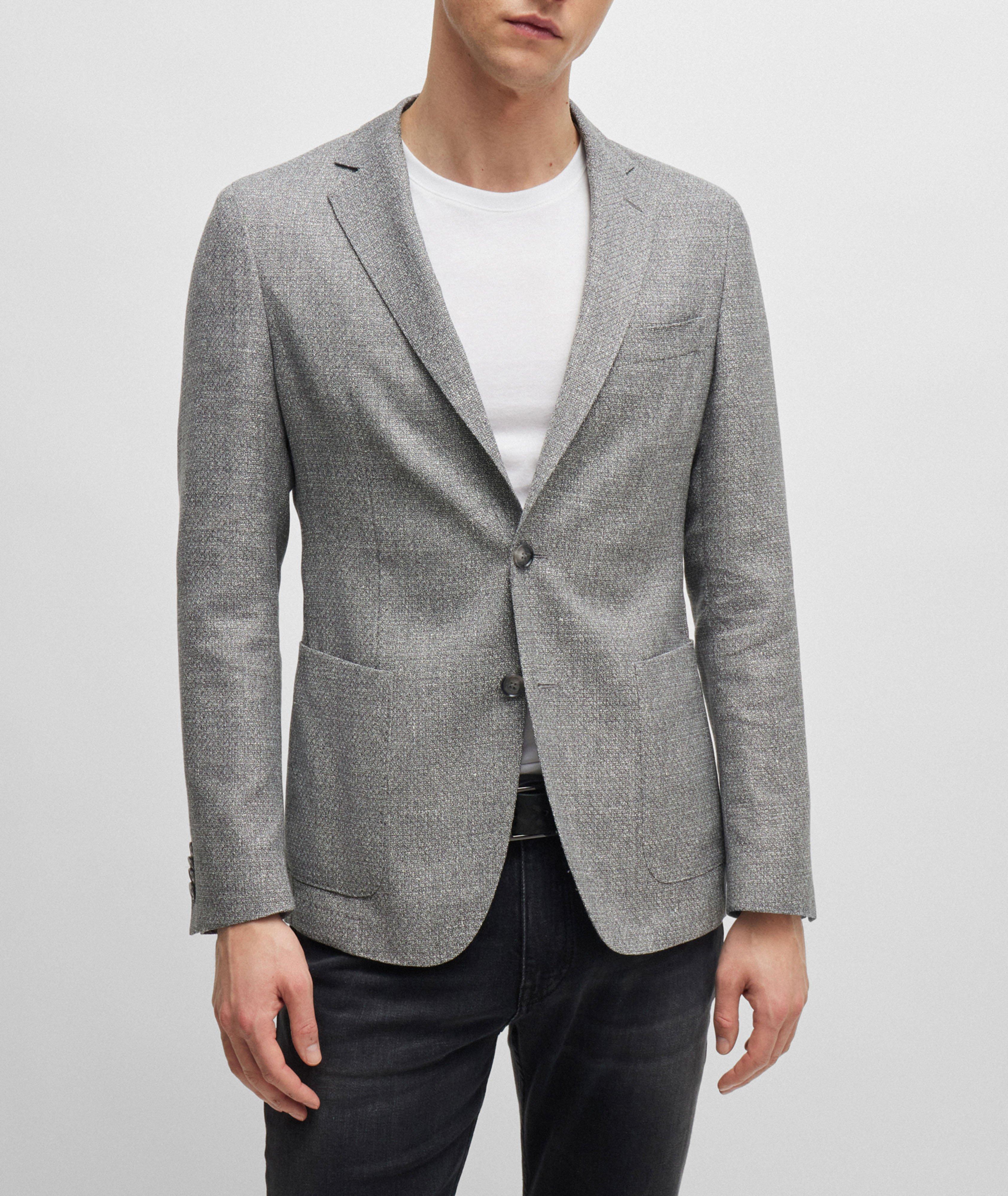 Virgin Wool-Linen Sport Jacket image 1