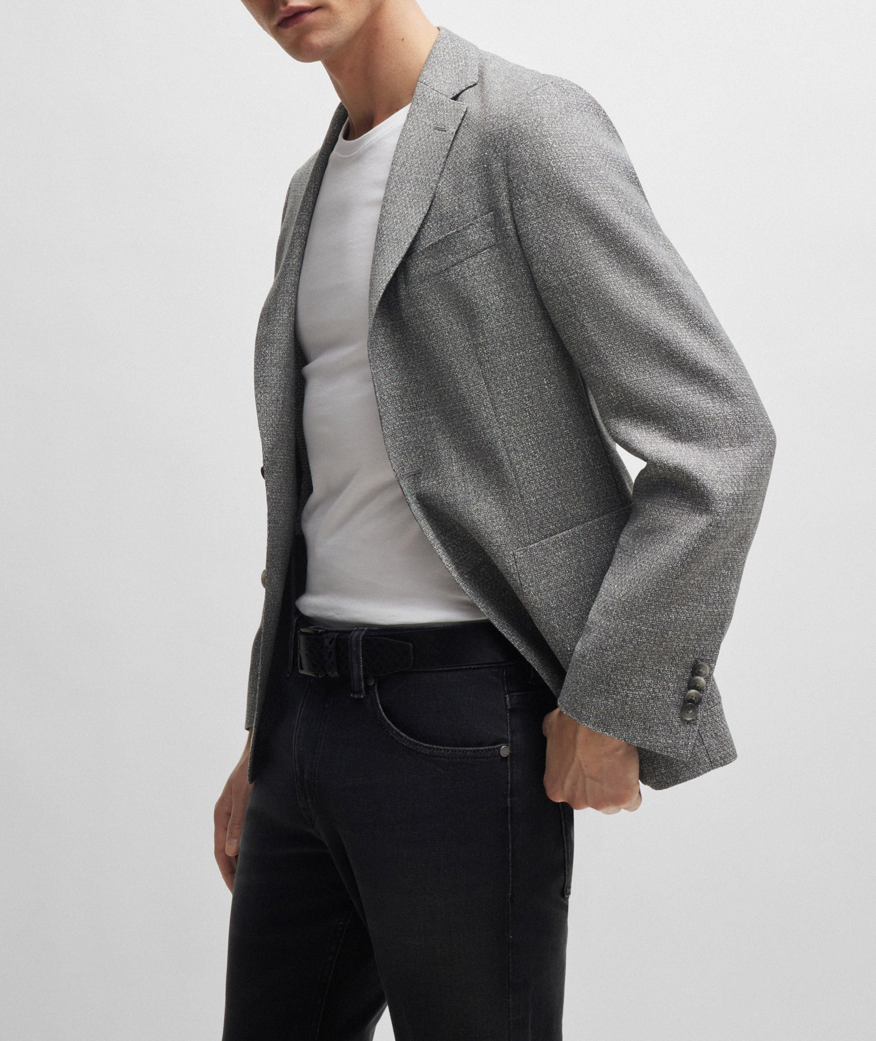 Virgin Wool-Linen Sport Jacket image 4