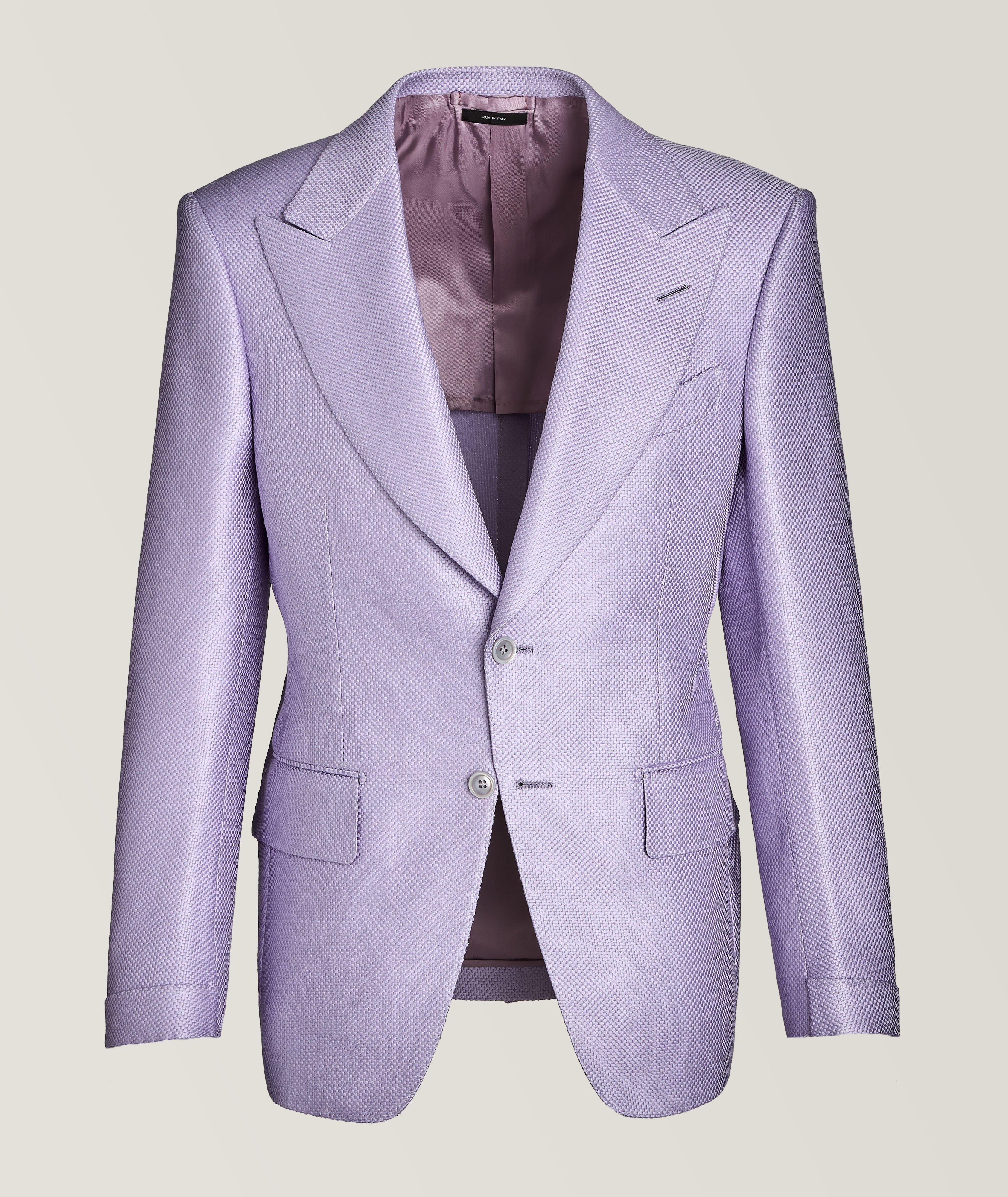 Atticus Textured Silk-Wool Sport Jacket image 0