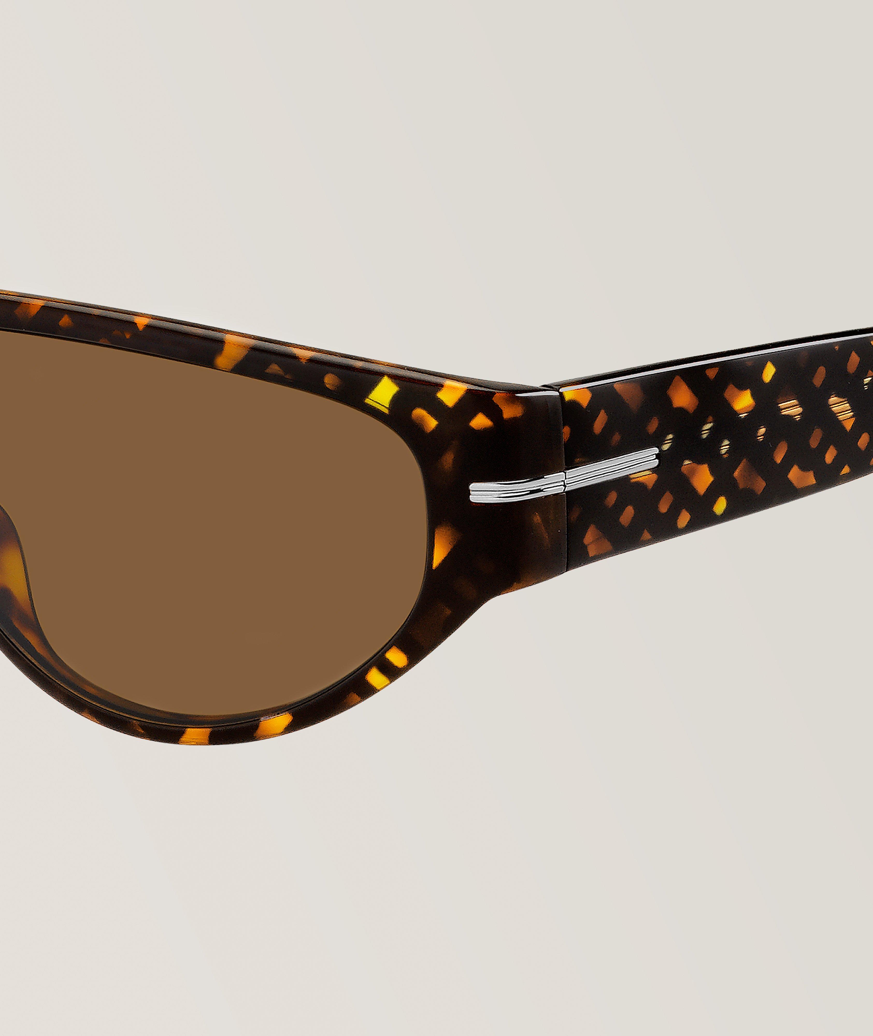 Eco-Acetate Havana Shield Sunglasses
