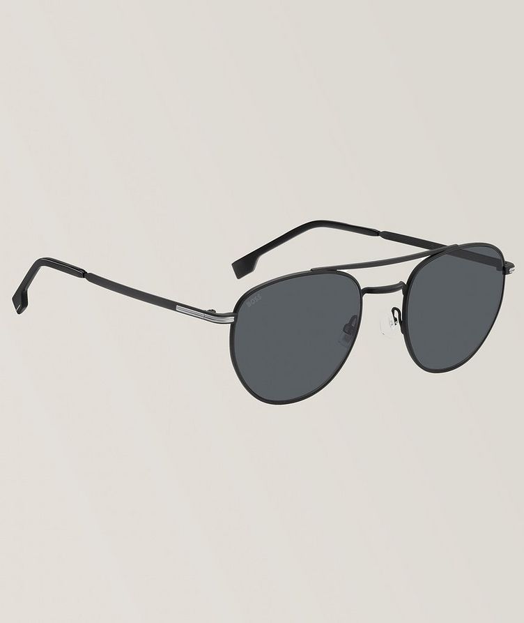 Metal Matte Aviator Sunglasses image 1