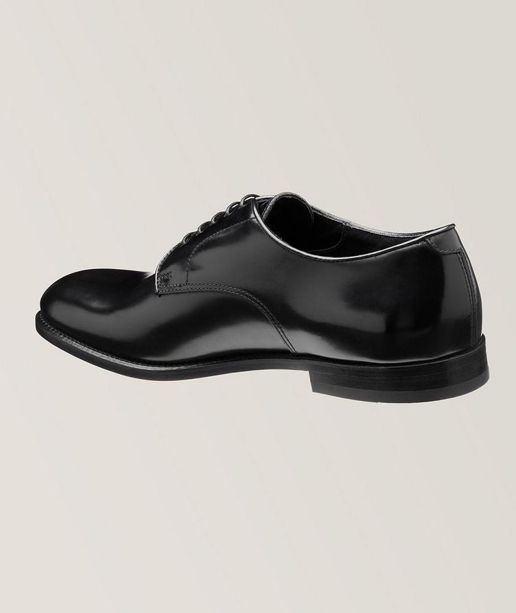 Polished Leather Lace-up Derbies  image 1