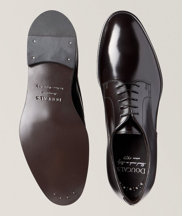Polished Leather Lace-up Derbies  image 2