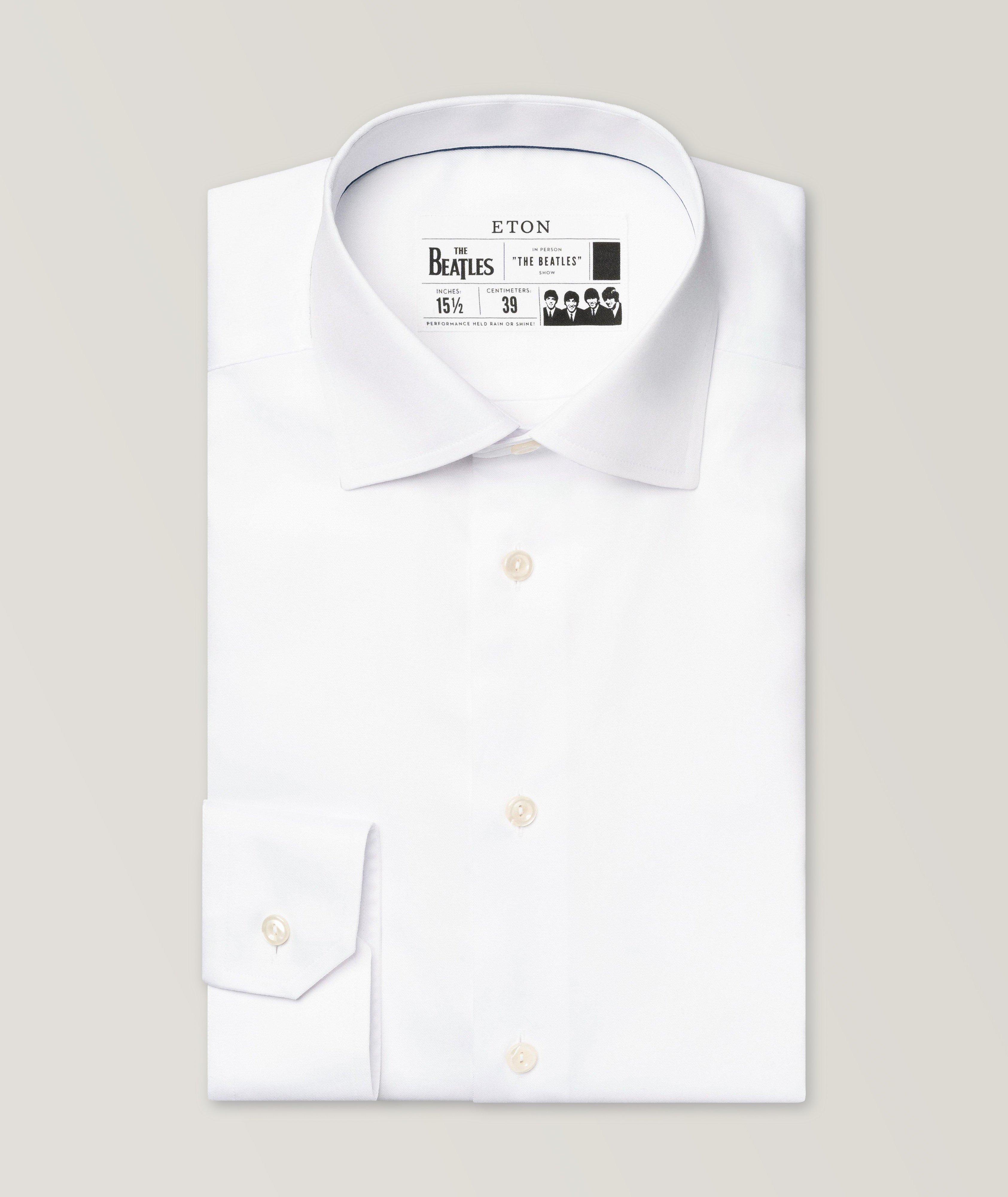 Armani Collezioni Twill White Shirt