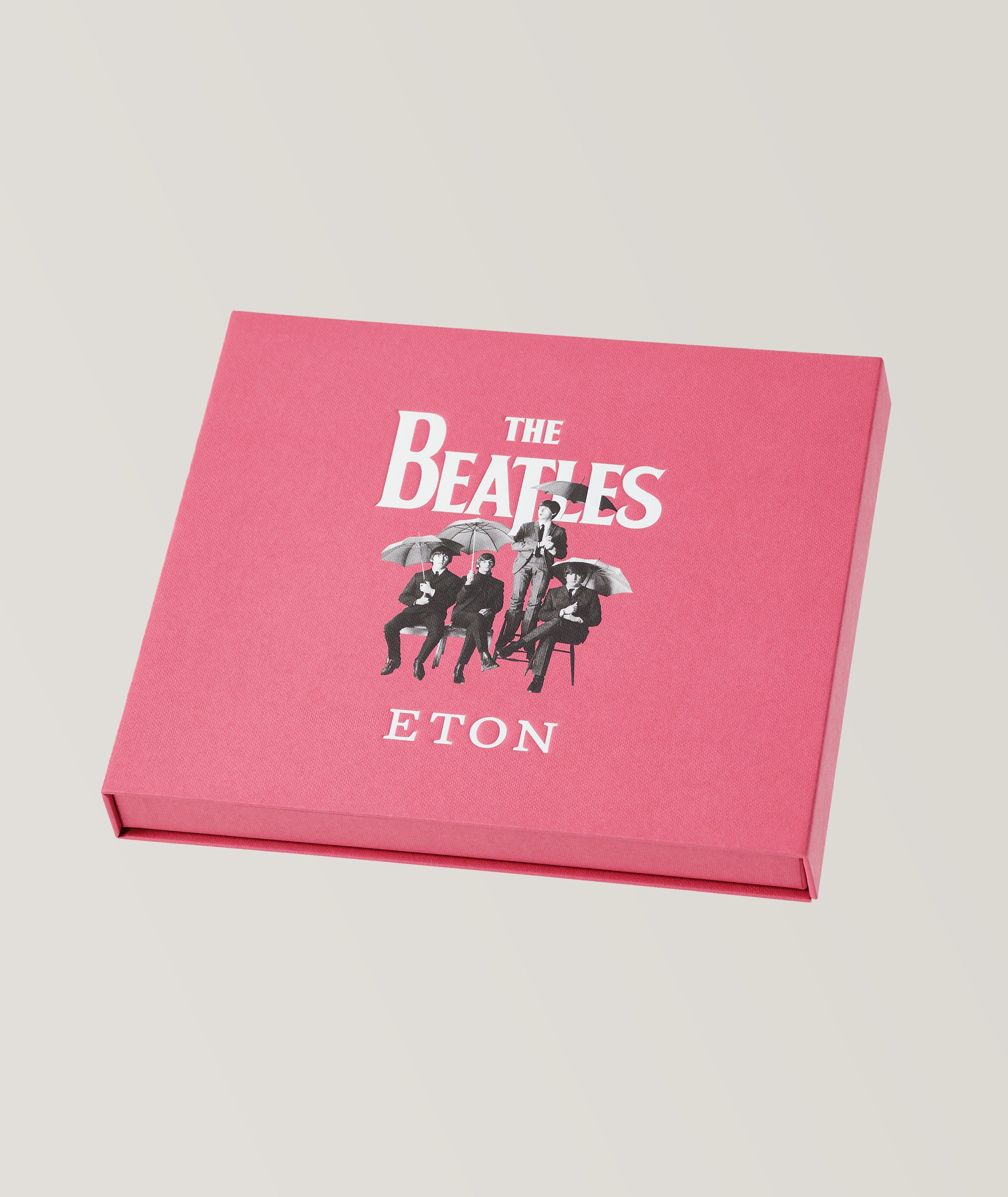 The Beatles Collection "You Pour Al Es" Silk Pocket Square