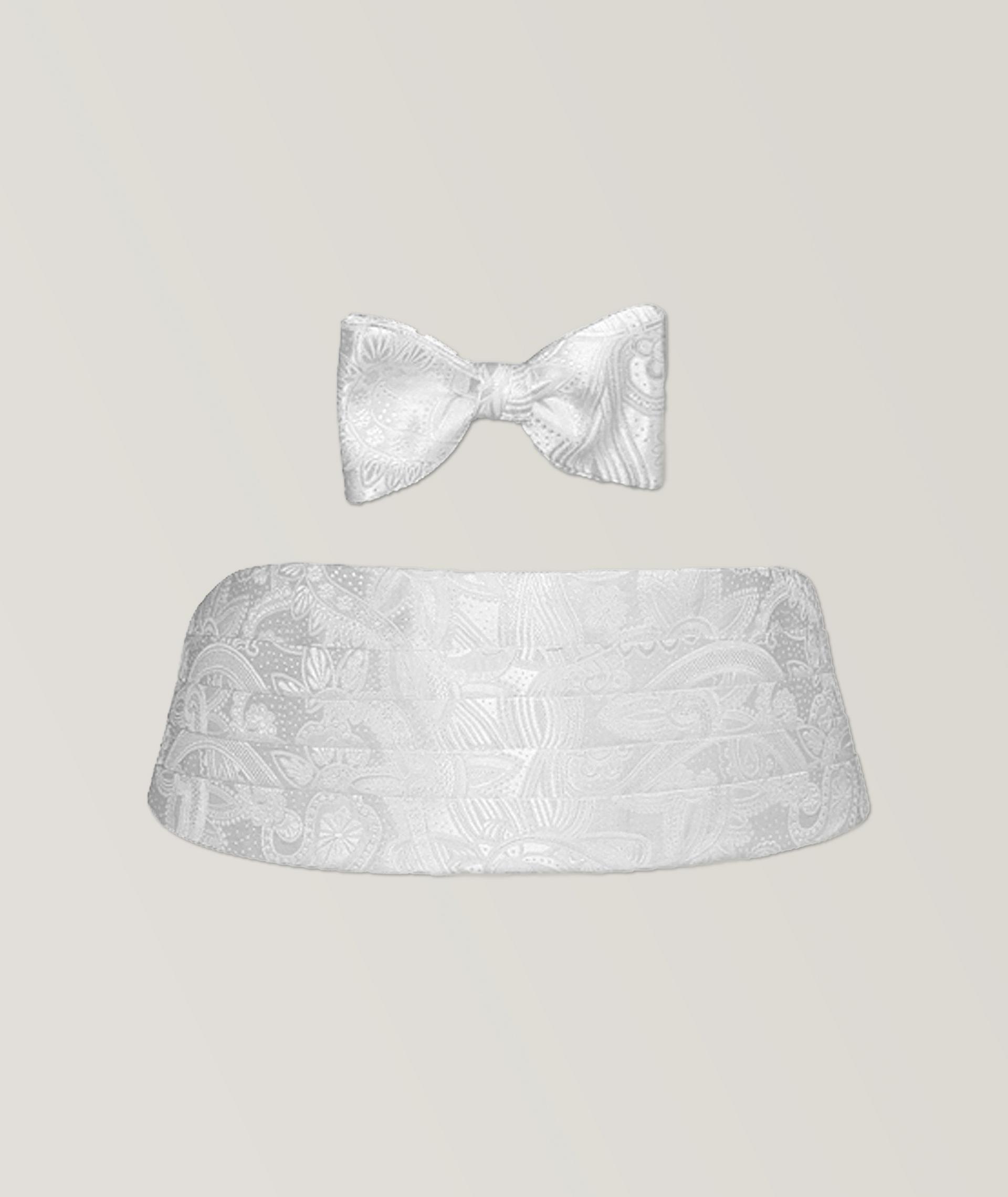Silk Jacquard Cummerband Set image 0