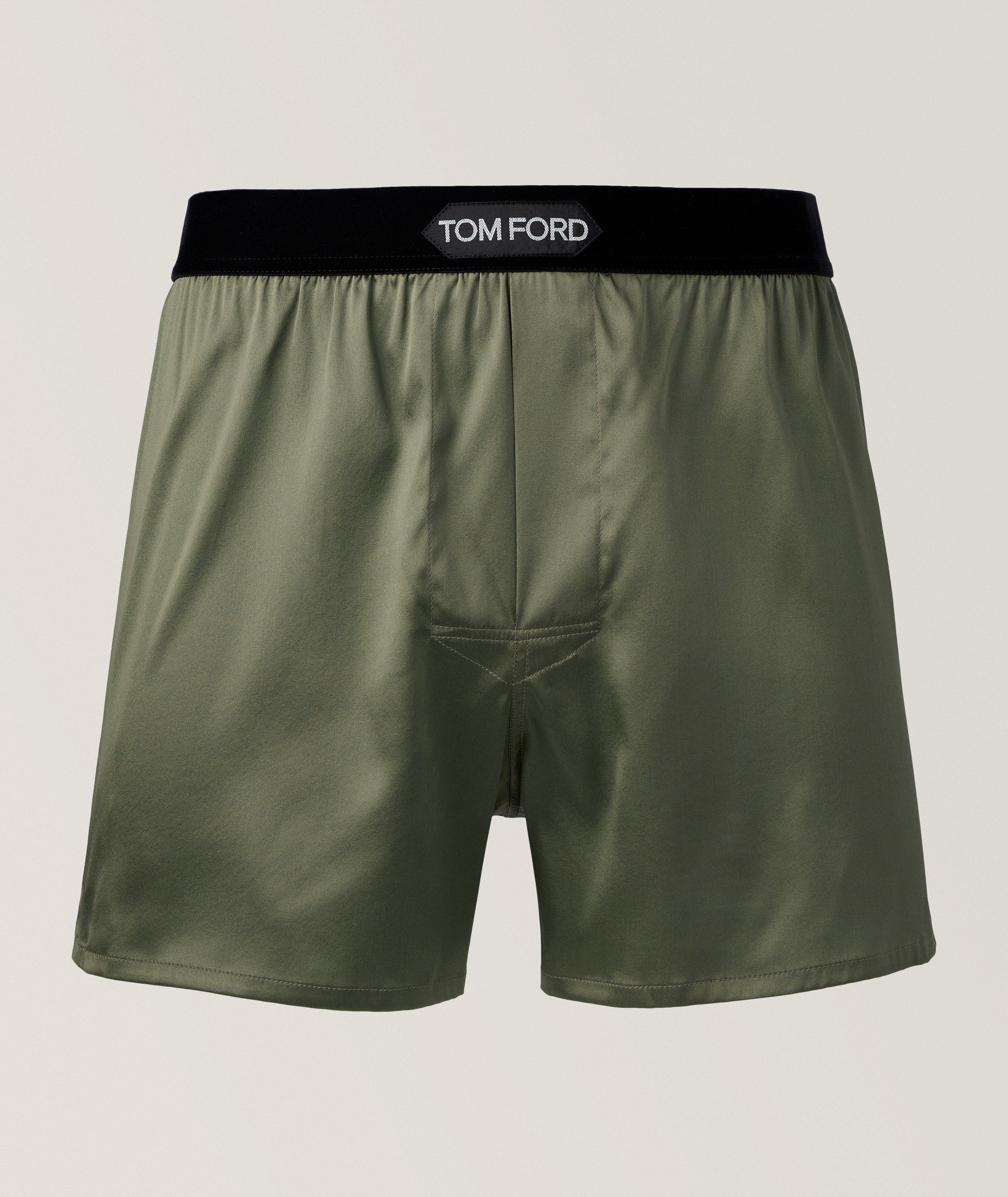 Solid Silk Boxers