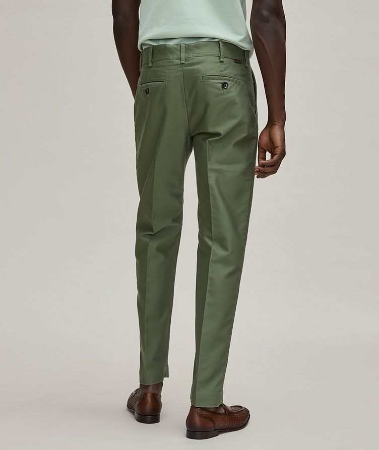 Military Pleated Cotton Chinos image 3