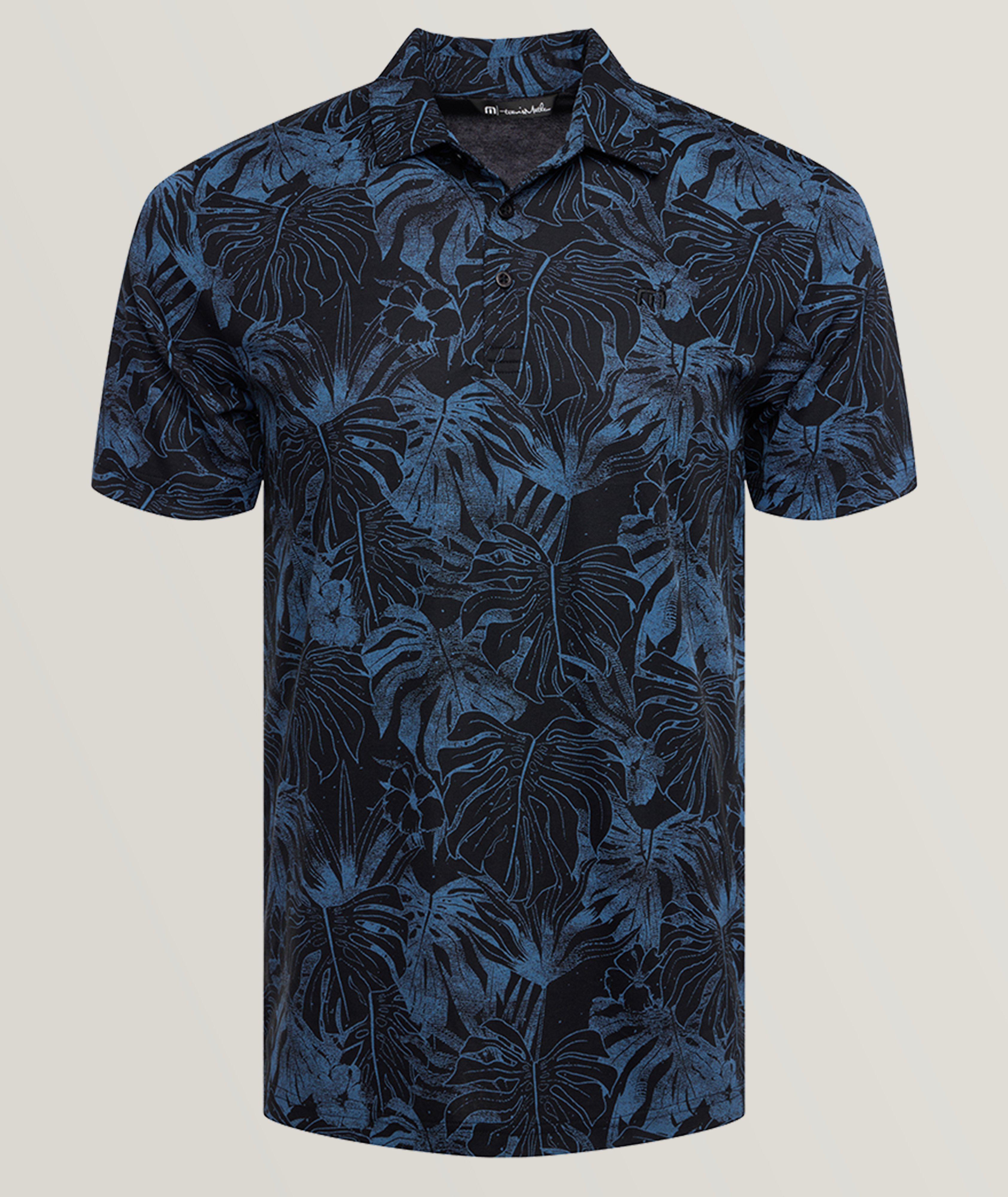 TravisMathew Mainlanders Tropical Pattern Polo