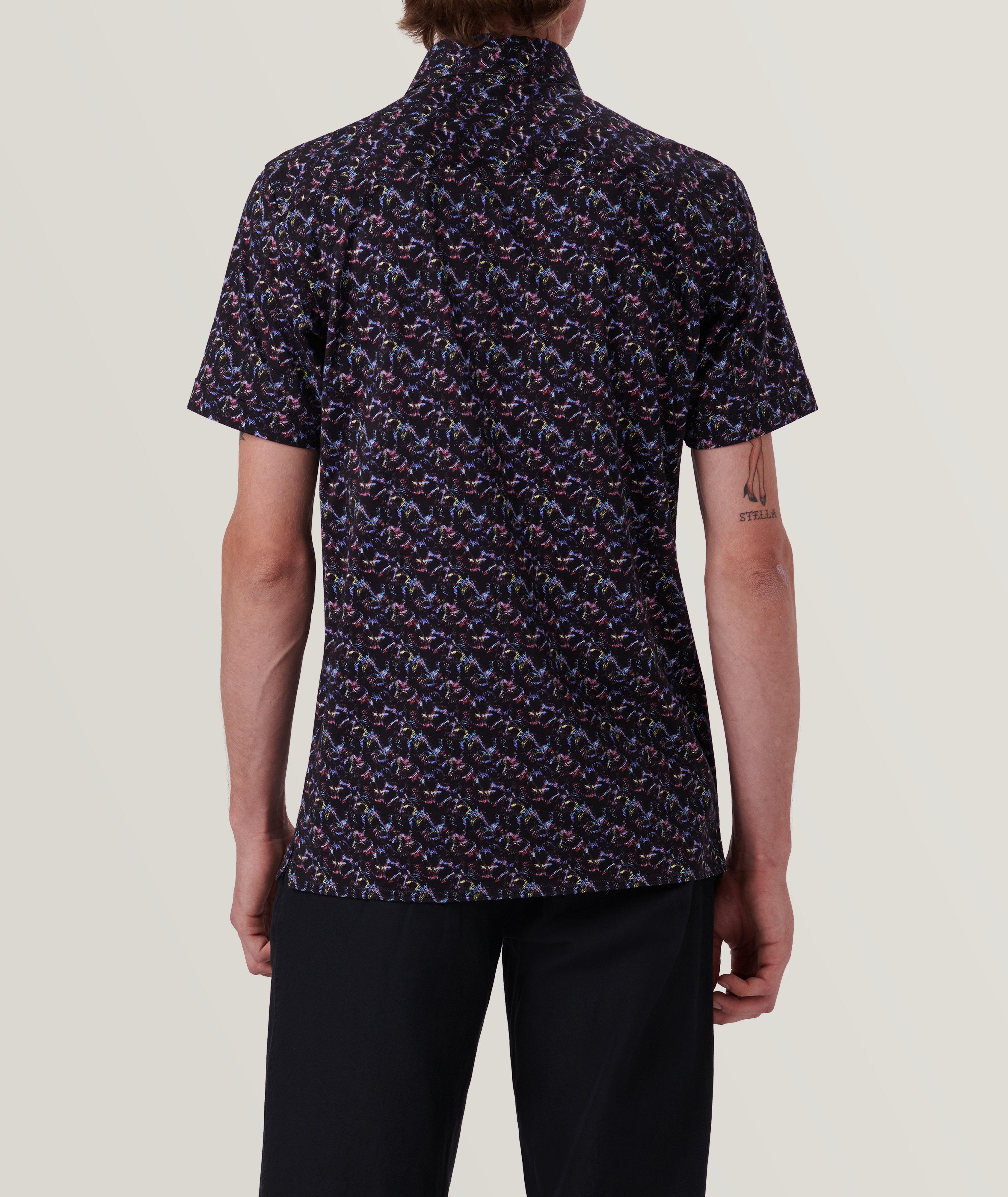 Milo Abstract Print OoohCotton Sport Shirt image 4