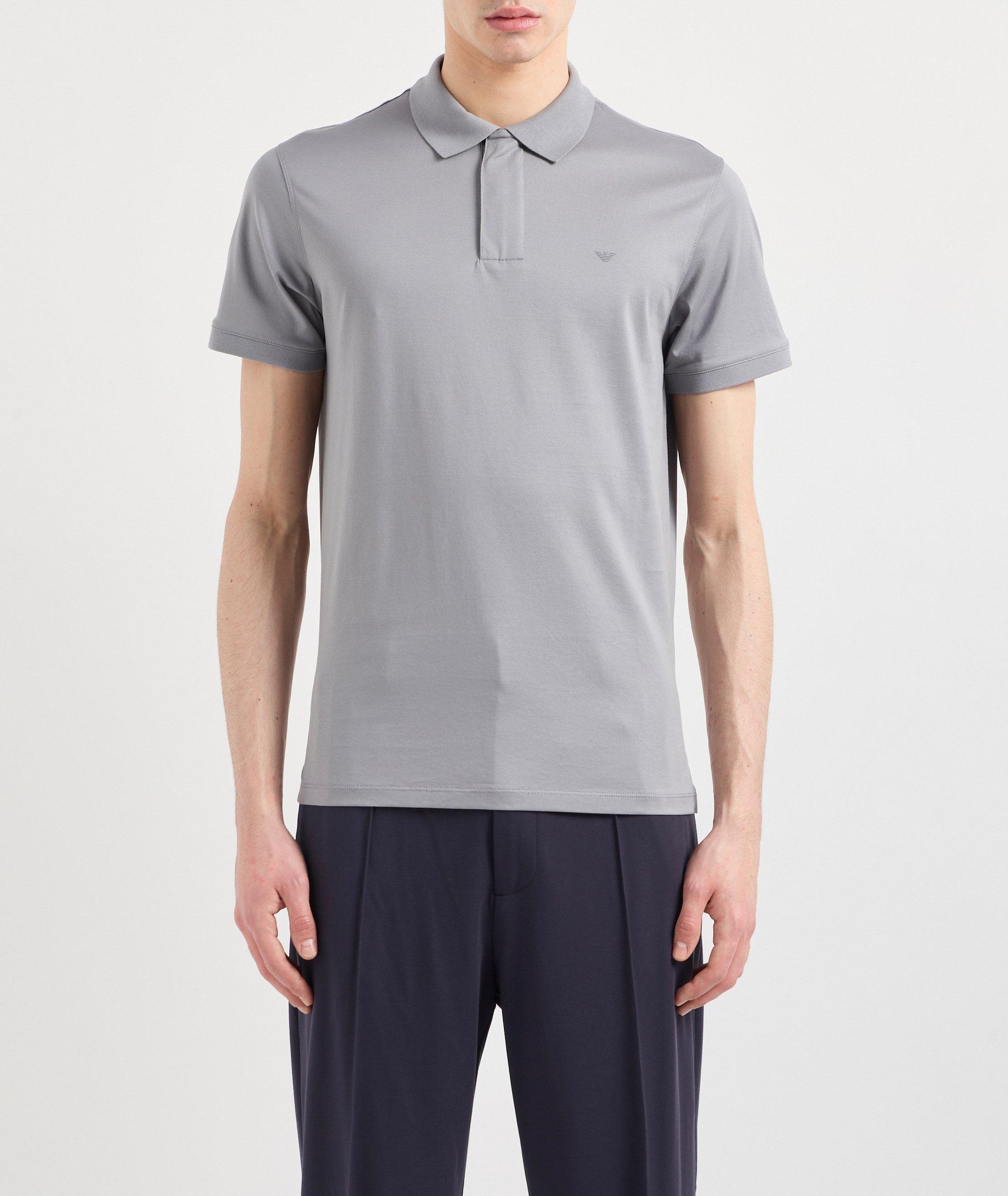 Travel Essential Collection Cotton Jersey Polo image 1