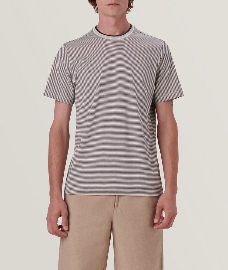 Striped Cotton T-Shirt image 2