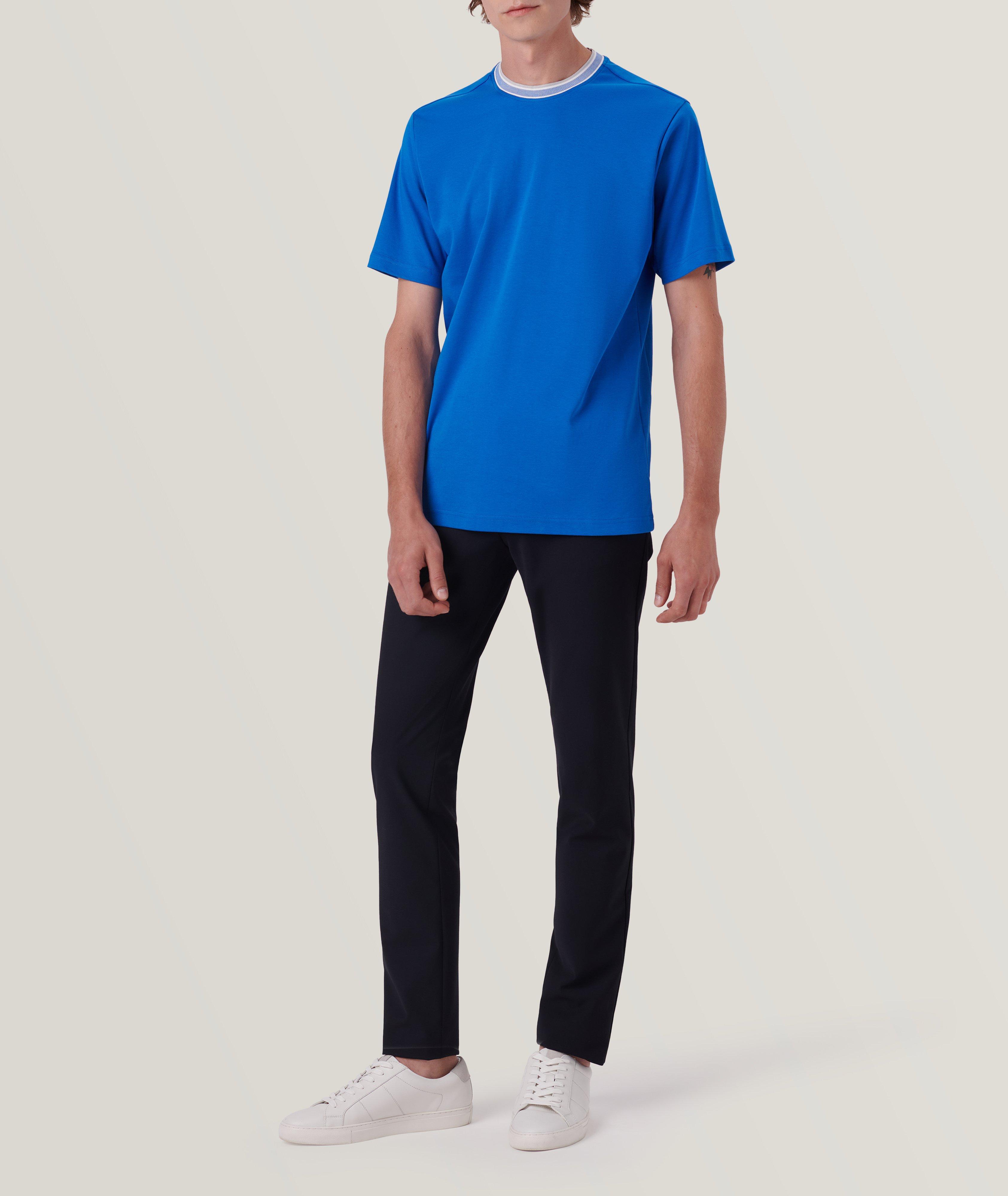 Contrast Collar T-Shirt image 5