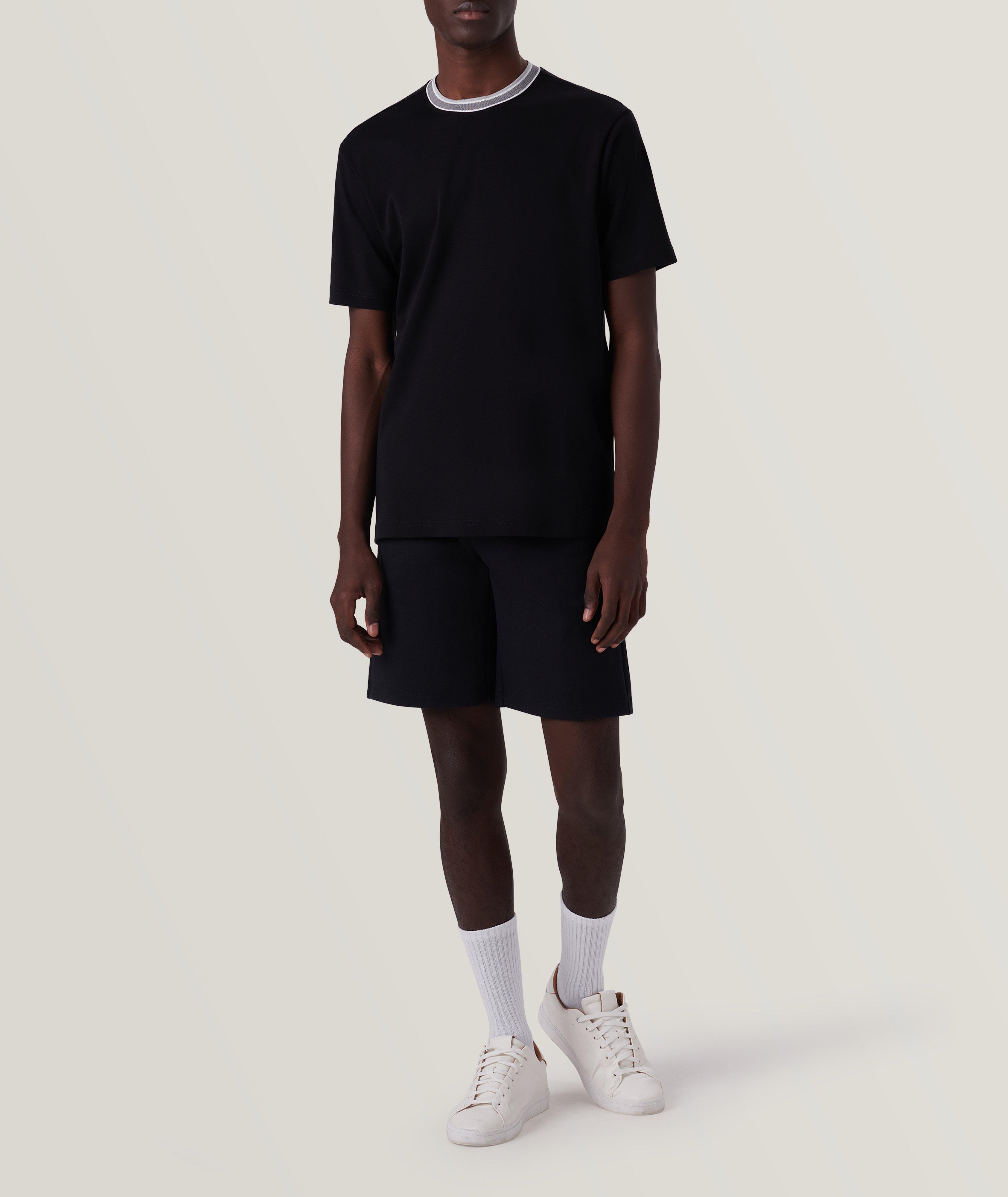 Contrast Collar T-Shirt image 5