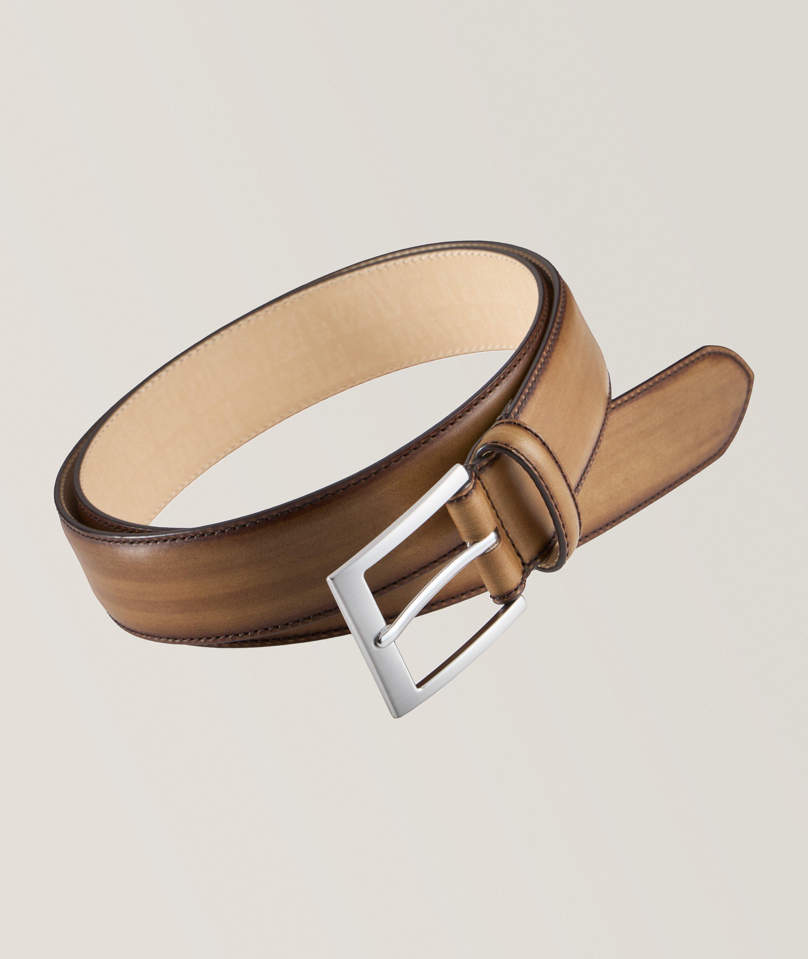 Leather Pin-Buckle Belt  image 0