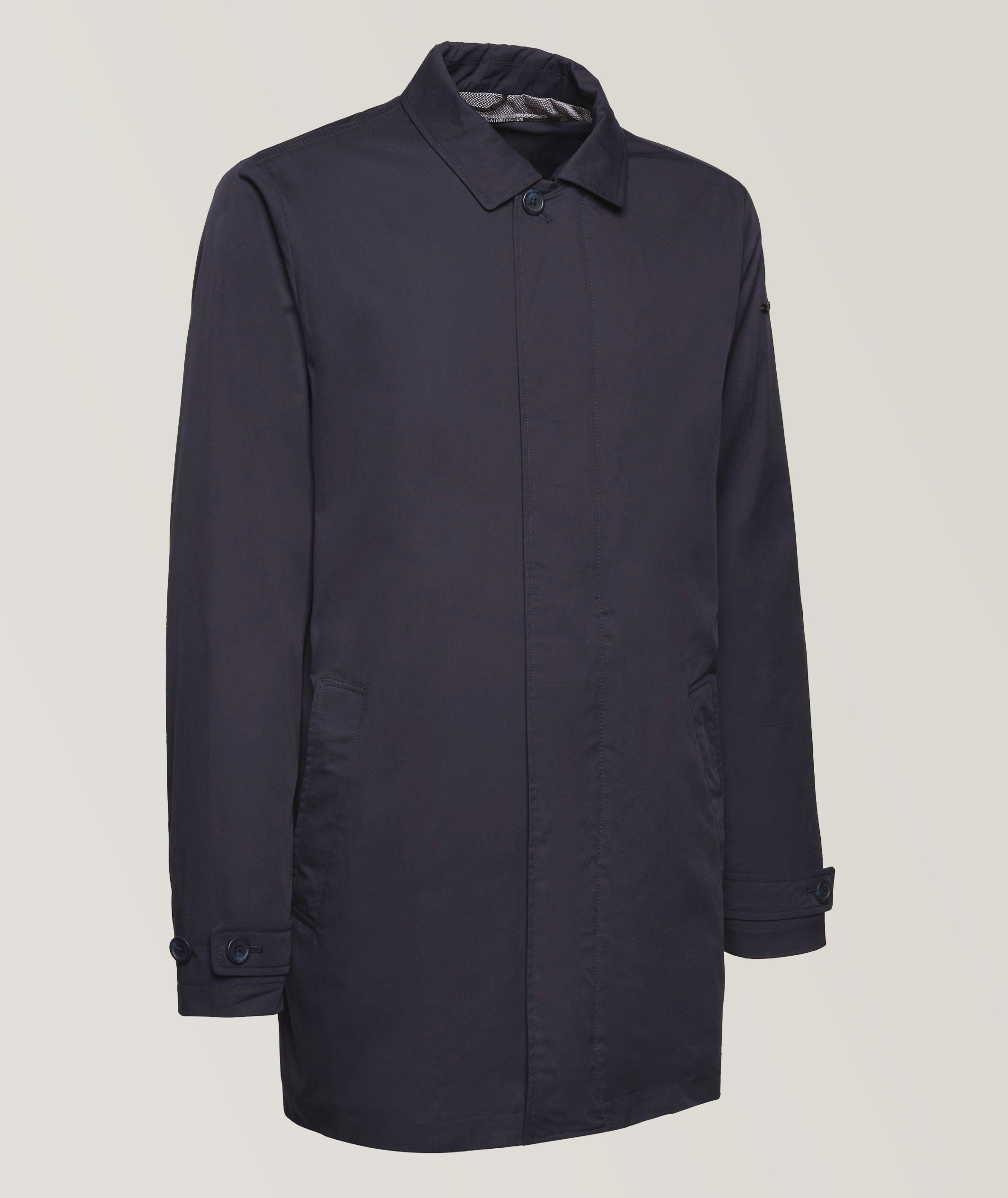 Geox Eolo Cotton Lightweight Peacoat Coats Harry Rosen