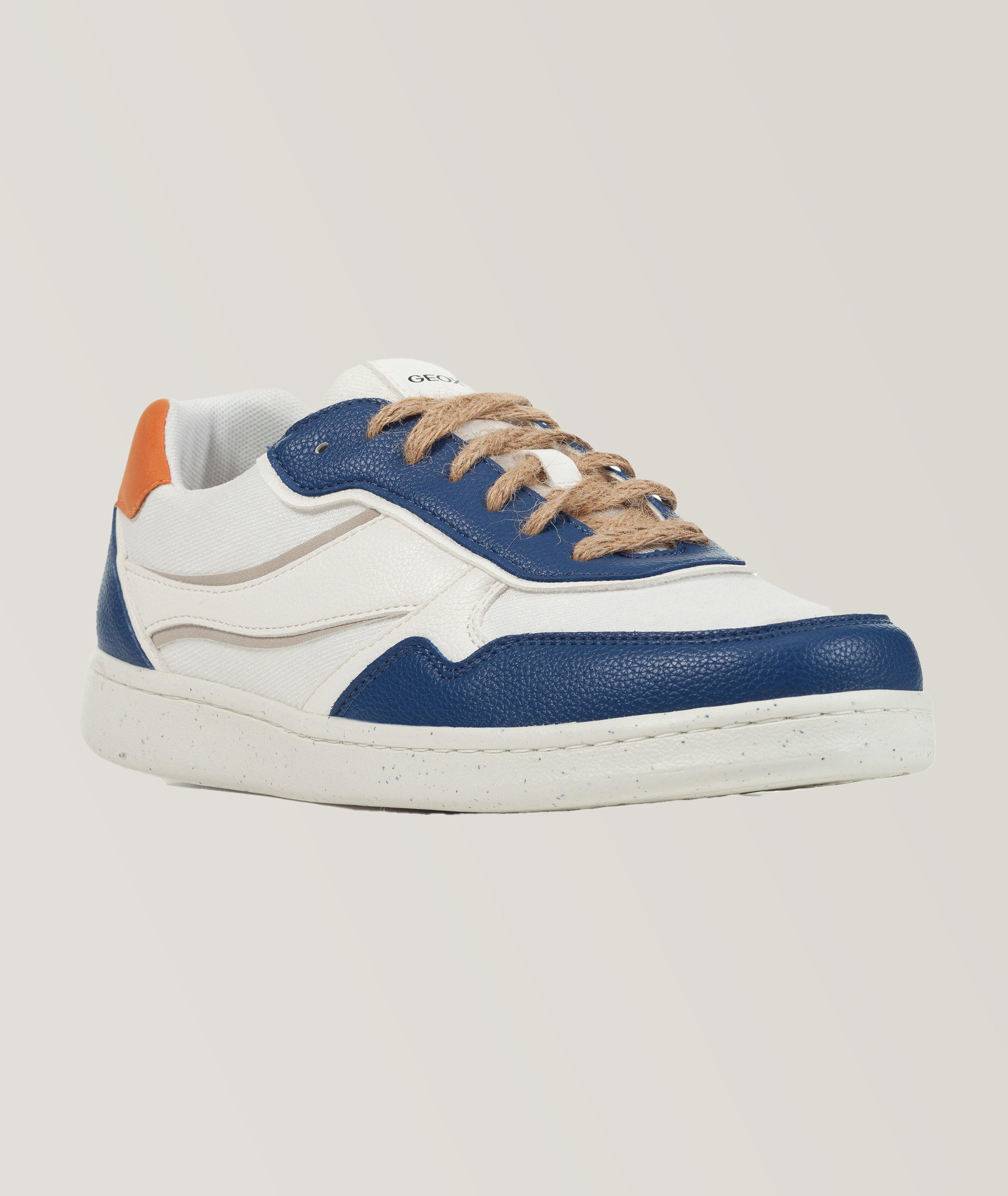 Warren Mixed Material Sneakers