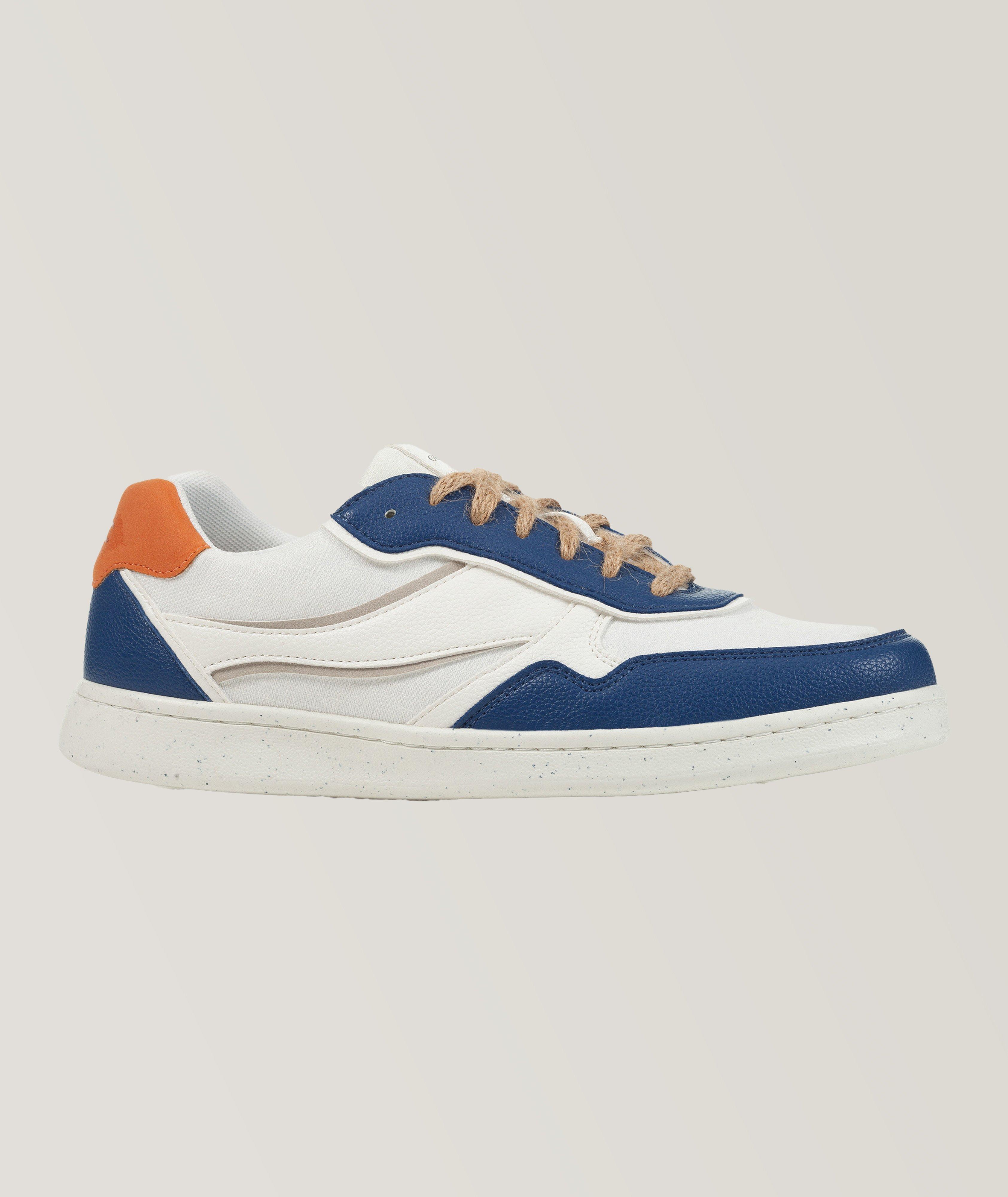 Warren Mixed Material Sneakers