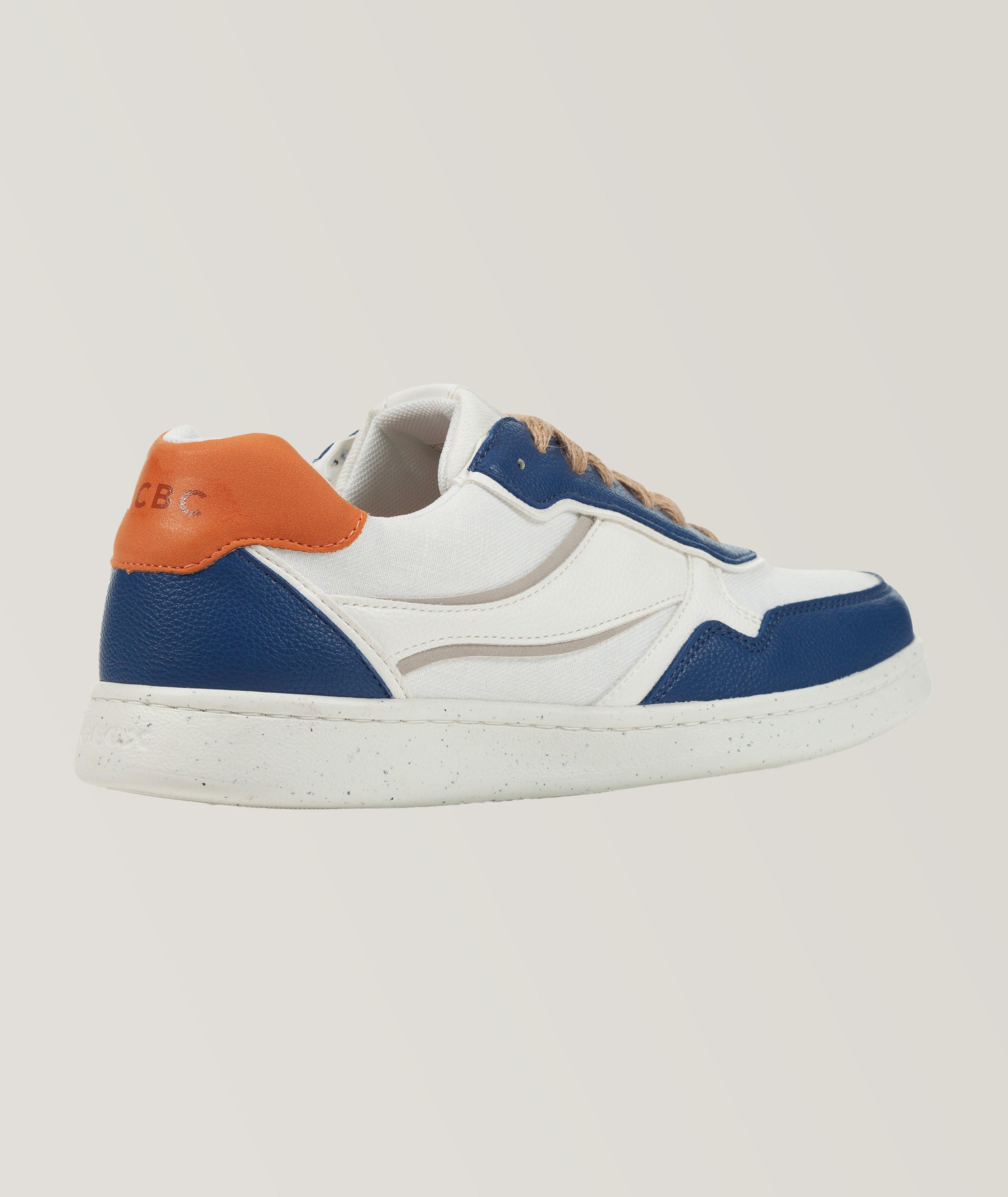 Warren Mixed Material Sneakers