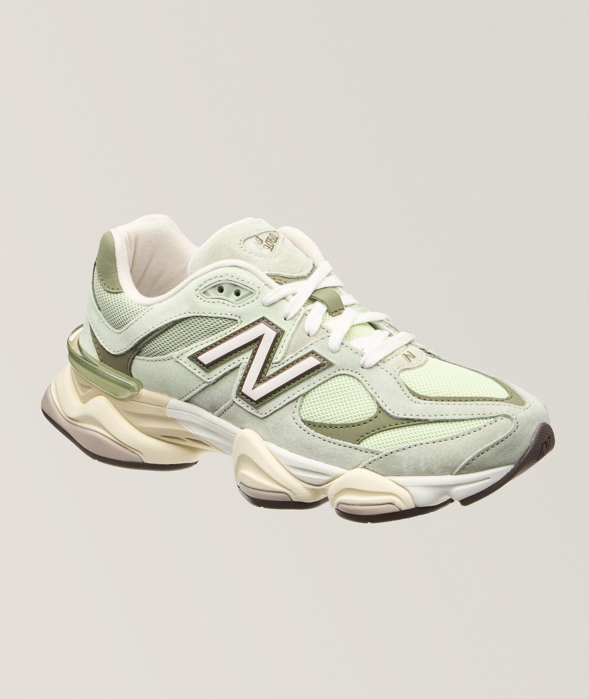 9060 Suede-Mesh Sneakers image 0