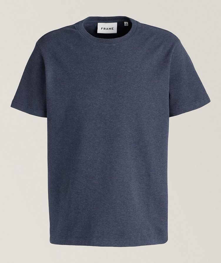 T-shirt en tricot double de coton image 0