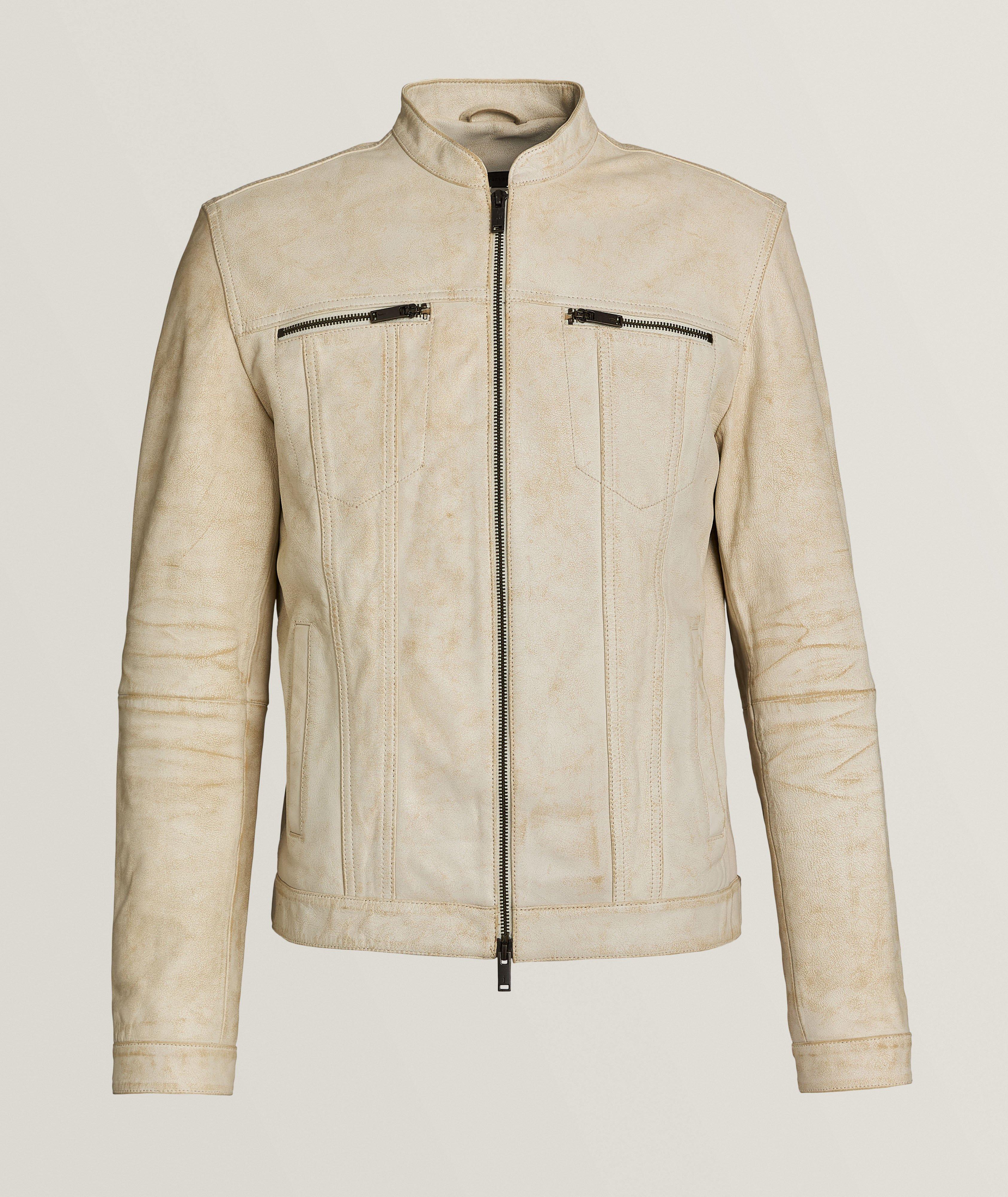 Leather Brando Tracker Jacket image 0