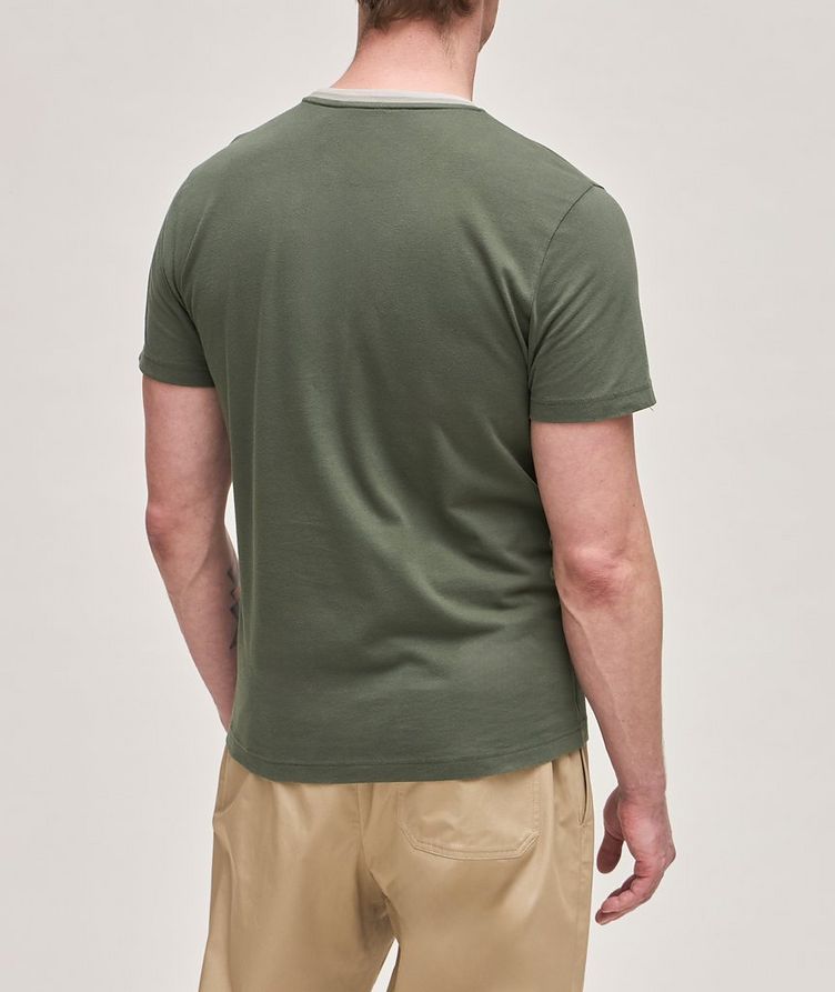 Mock-Layer Cotton T-Shirt  image 2