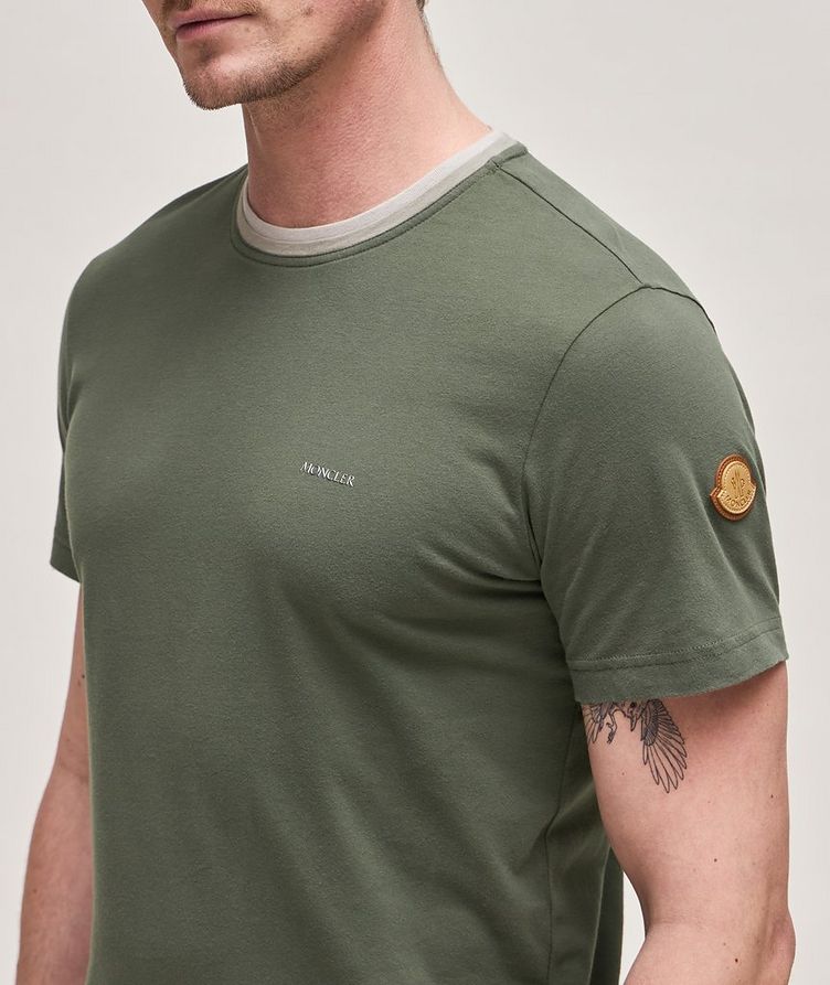Mock-Layer Cotton T-Shirt  image 3
