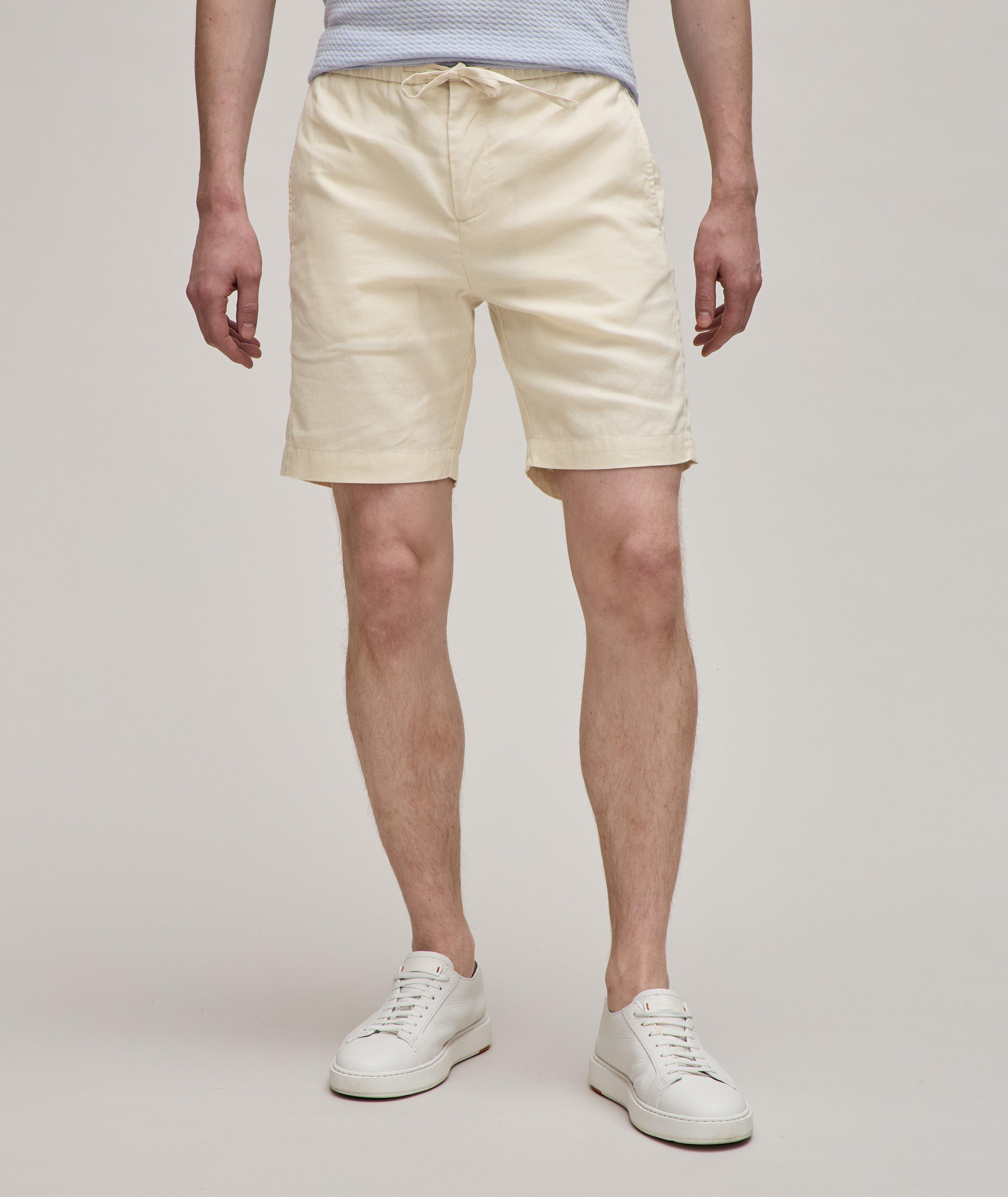 Felipe Linen-Cotton Shorts image 1