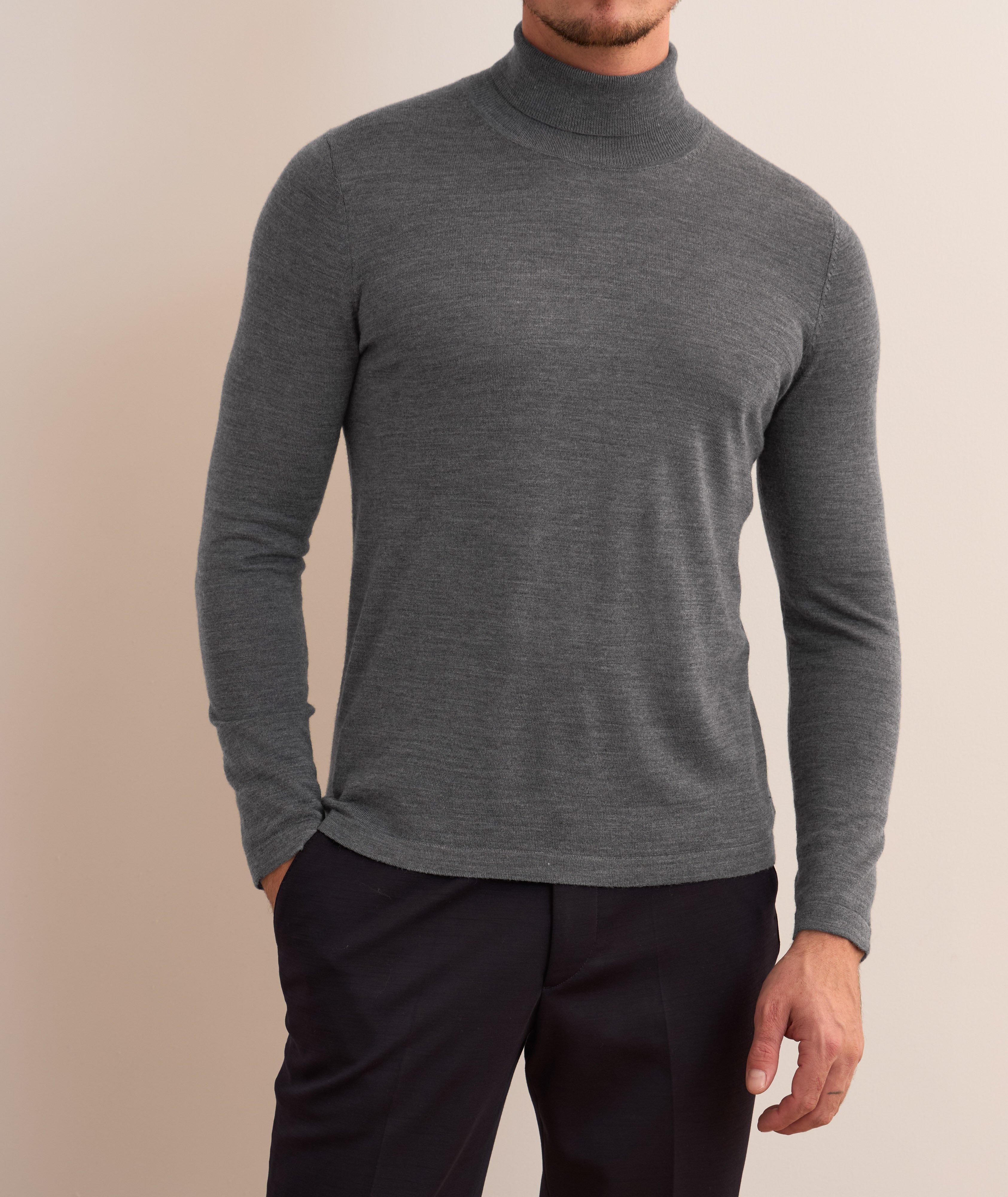 Merino Wool Mélange Turtleneck  image 1