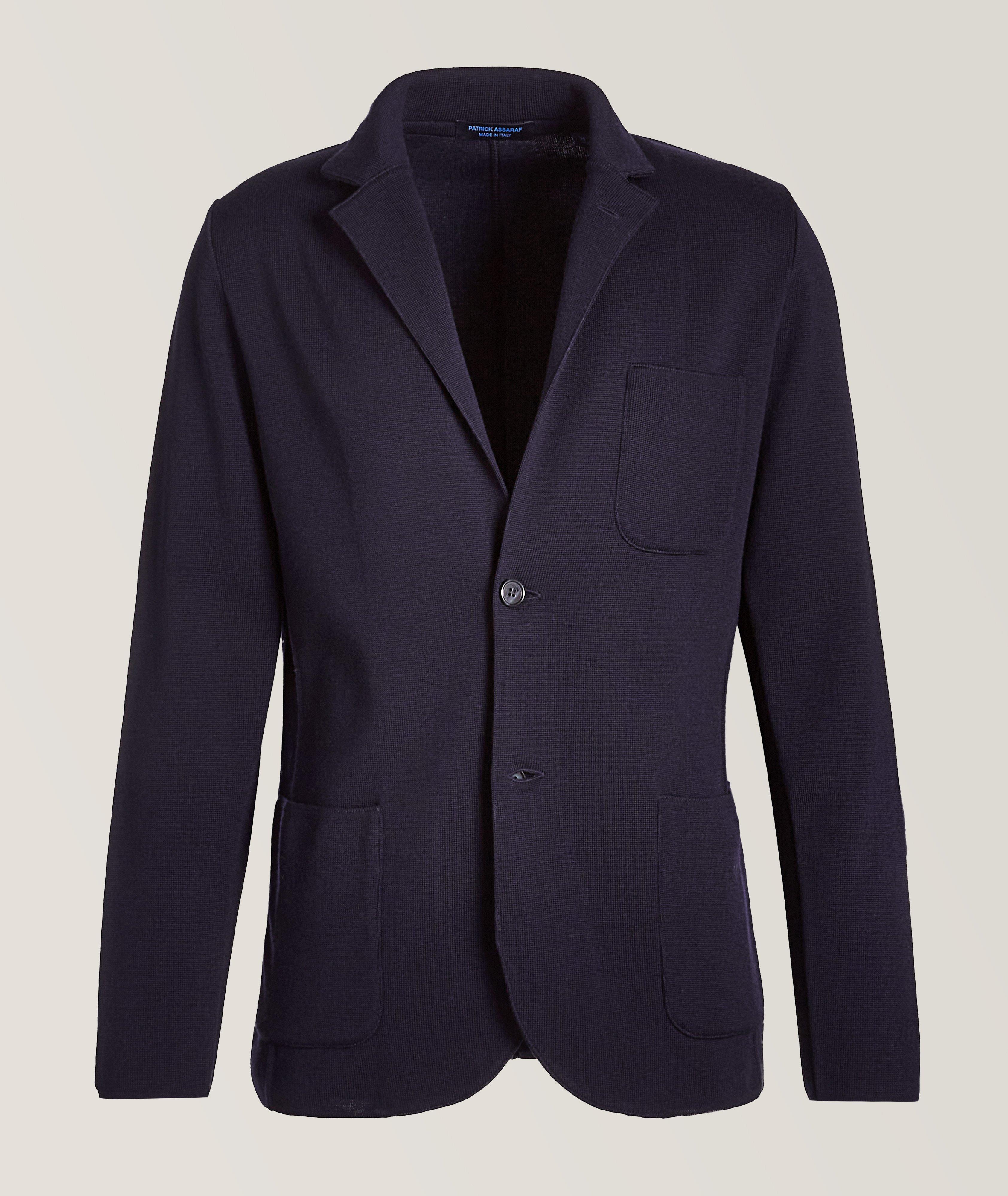 Extra-Fine Merino Wool Sport Jacket  image 0