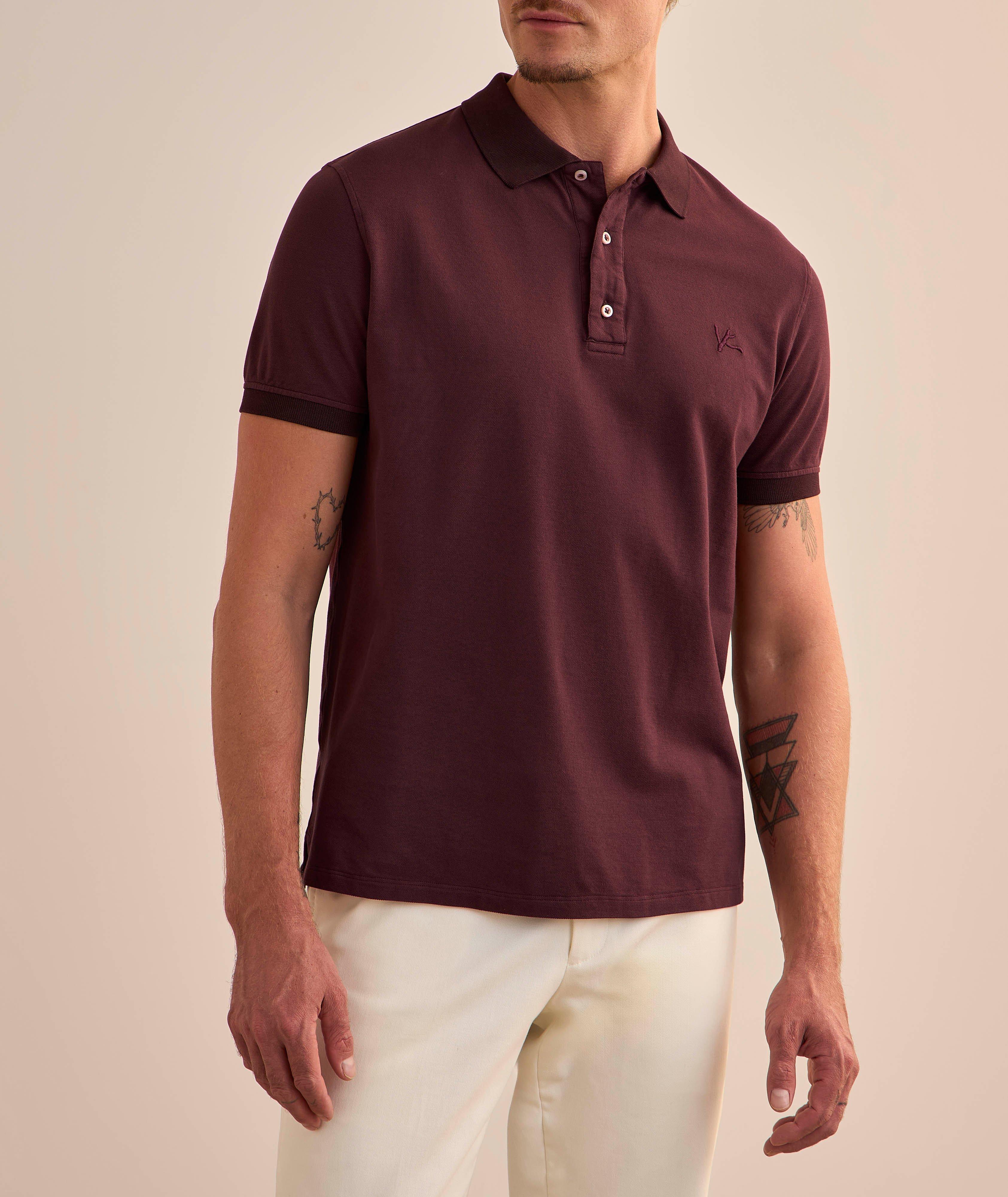 Polo en coton pima extensible image 1