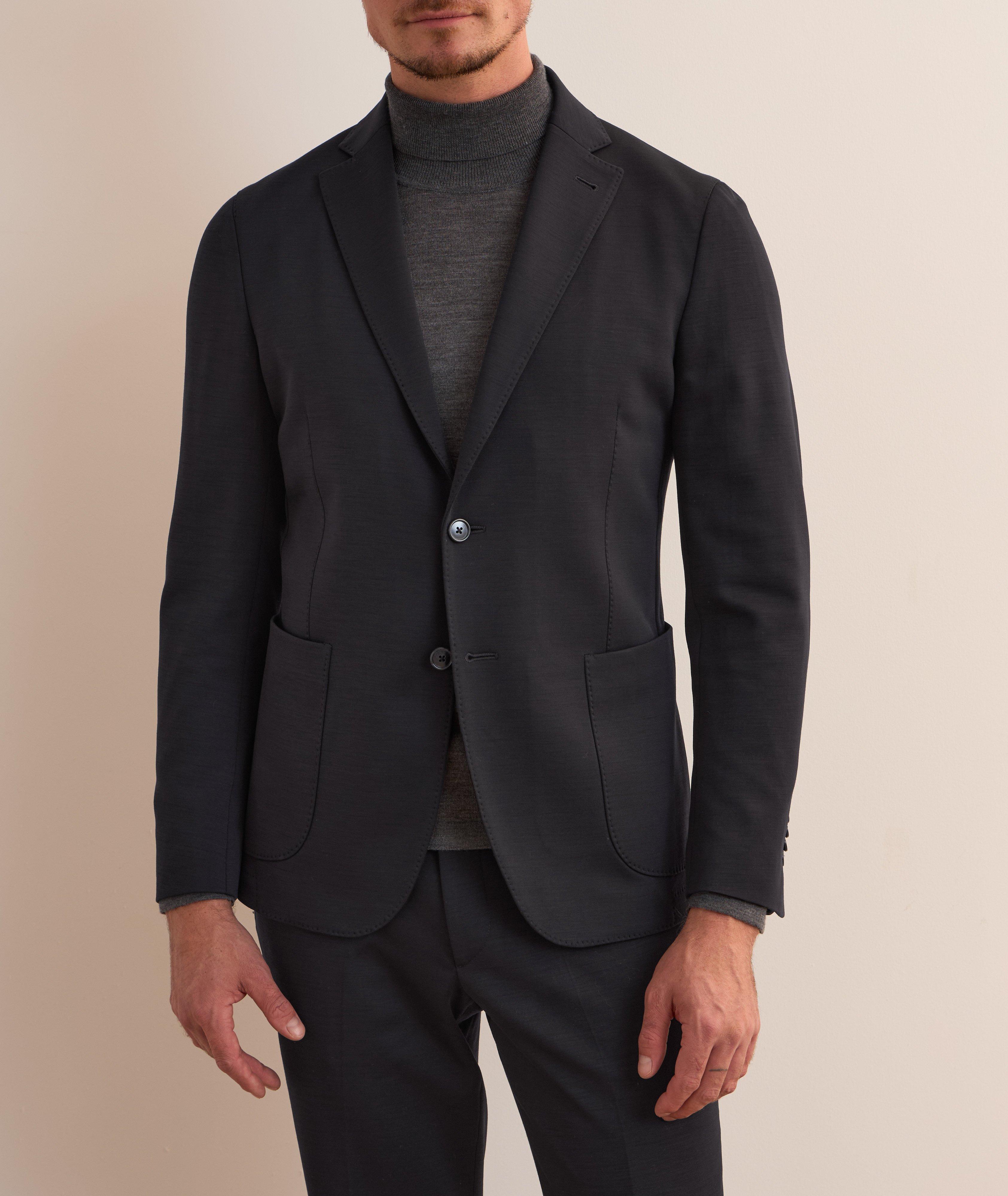 Stretch Wool-Blend Sport Jacket  image 1