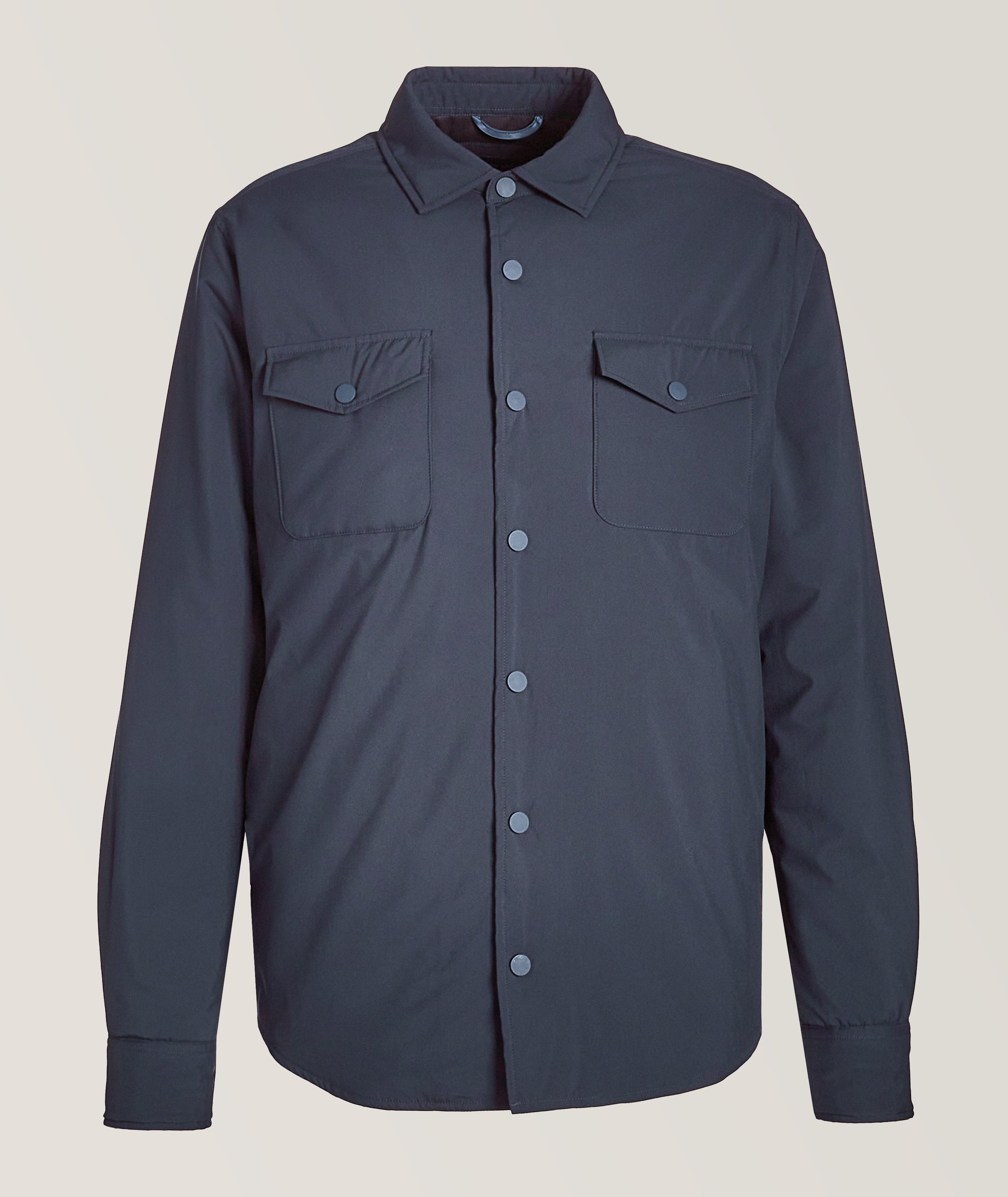 Stretch Padded Shirt Jacket  image 0