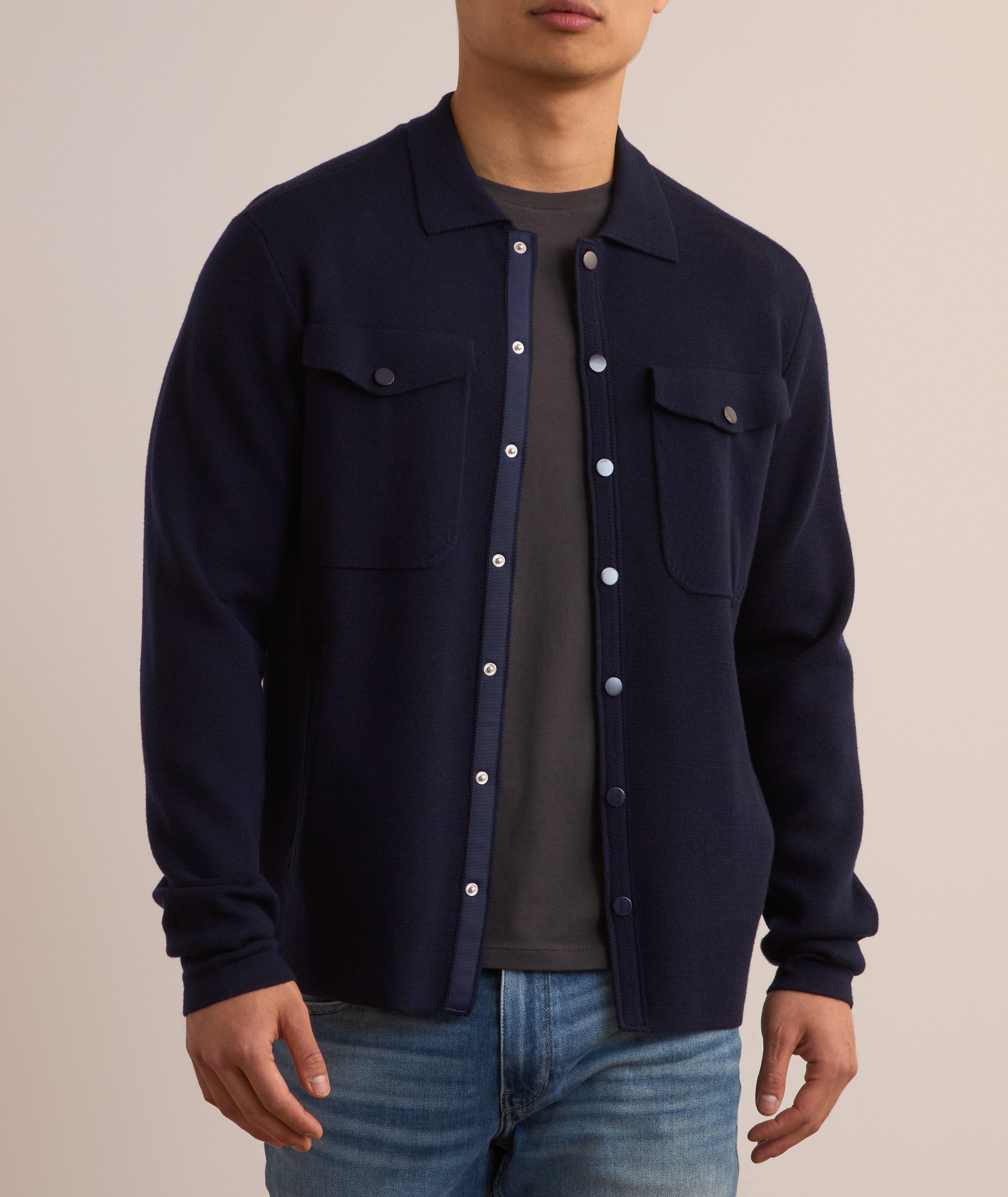 Extra-Fine Merino Wool Sport Jacket image 1