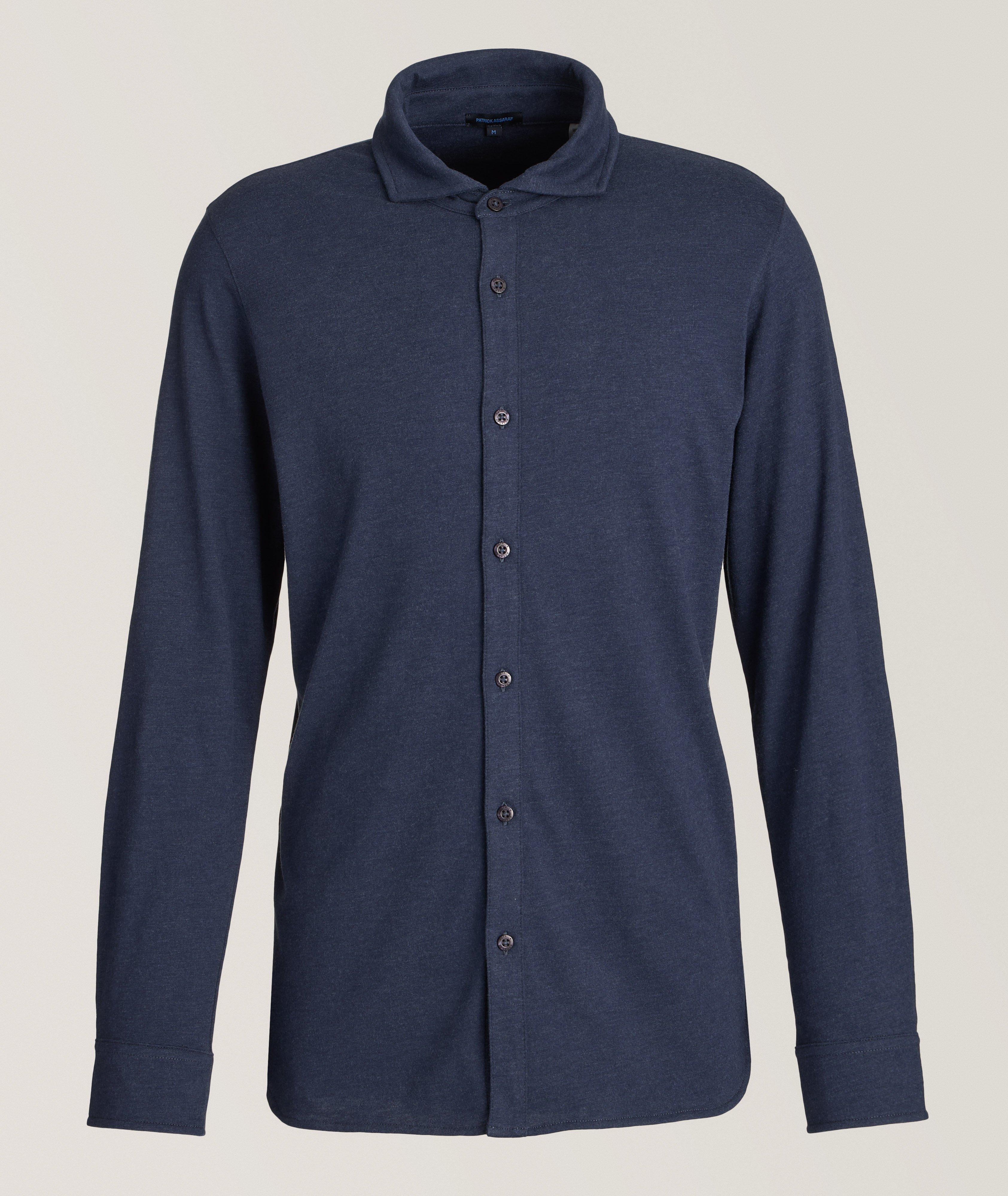 Pima Cotton-Blend Shirt