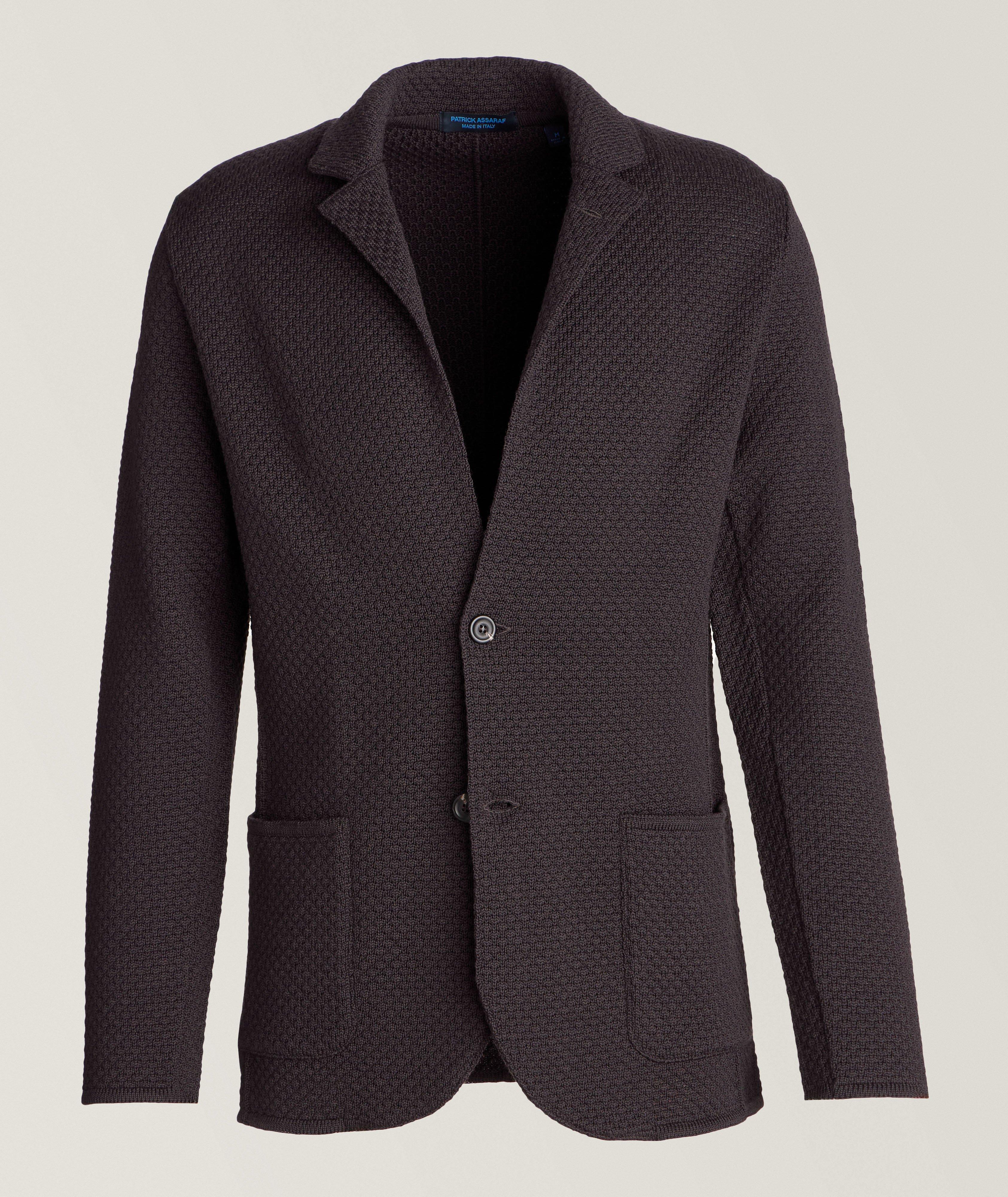 Extra-Fine Merino Wool Sport Jacket  image 0