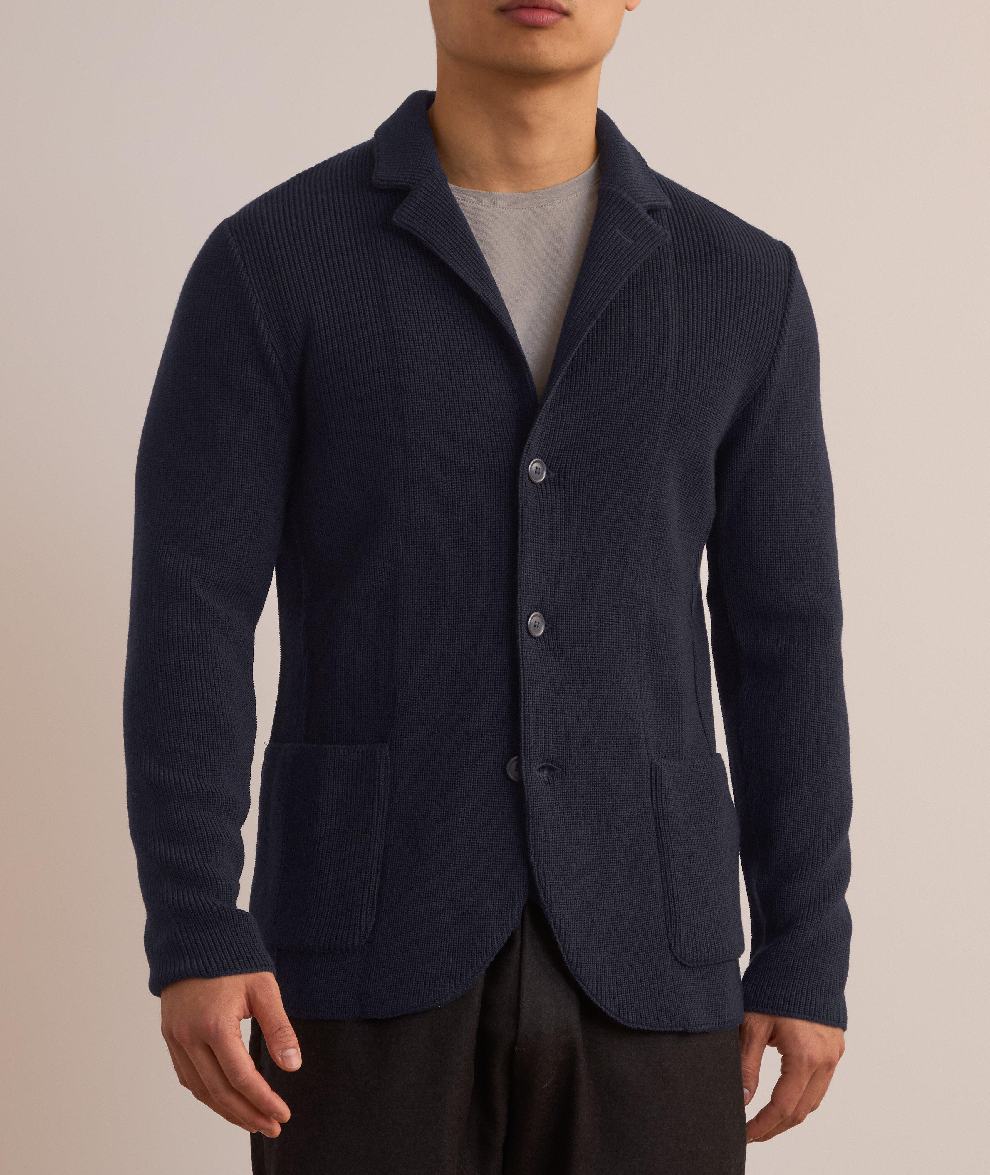 Merino Wool Knit Cardigan image 1