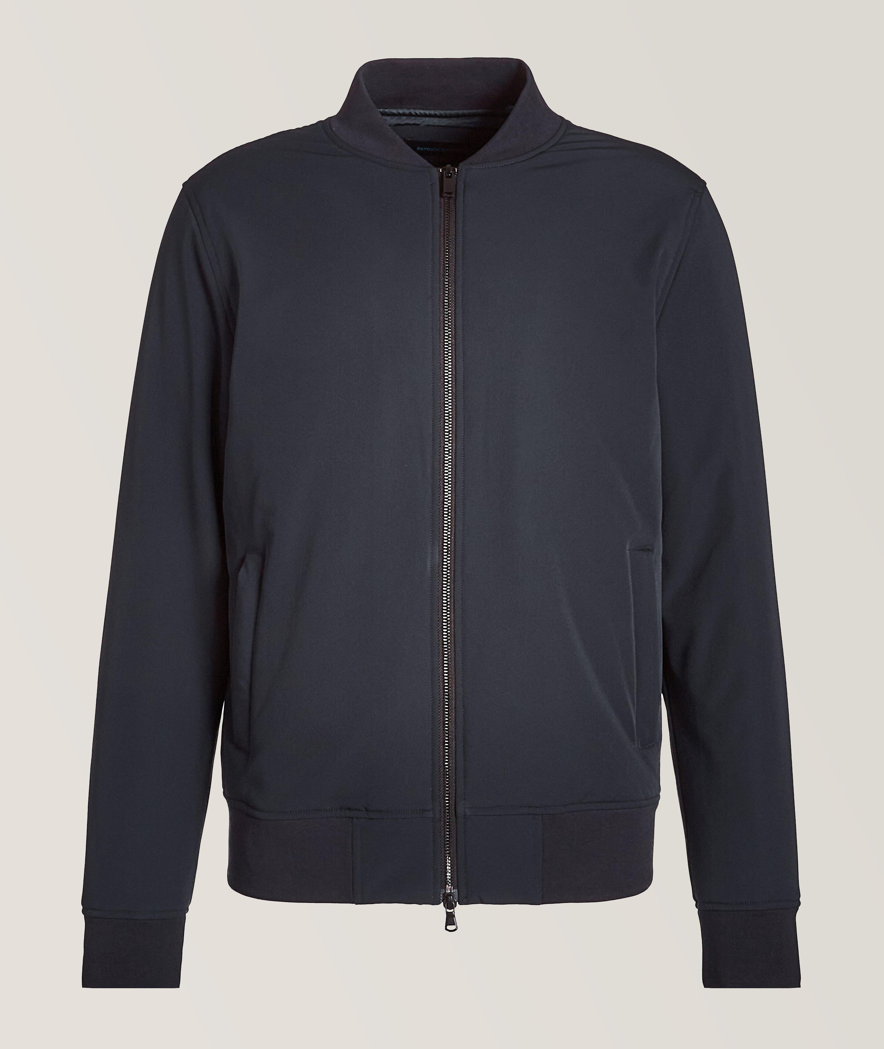 Patrick Assaraf Stretch-Polyamide Padded Bomber 