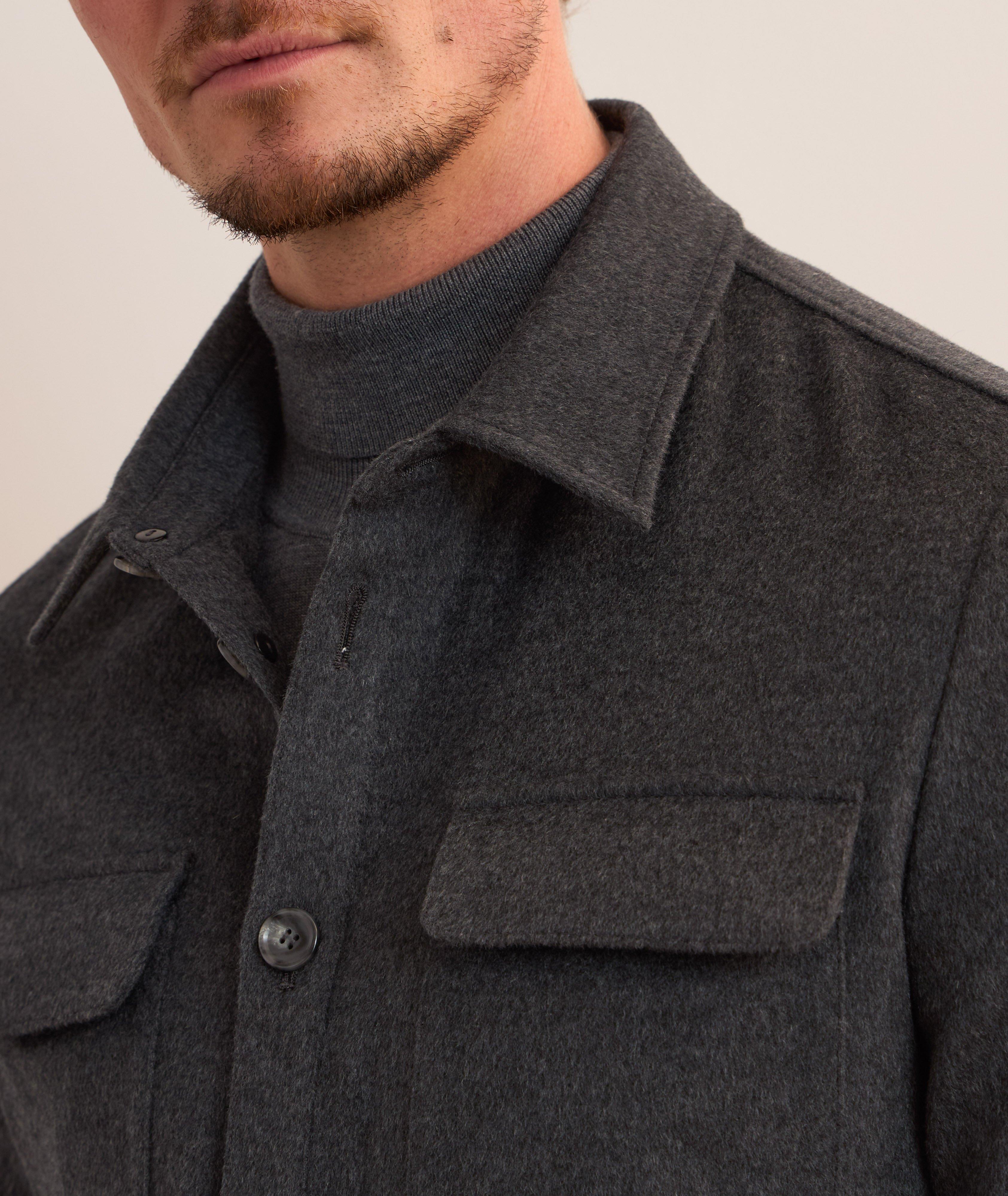 Wool-Cashmere Utility Jacket  image 3