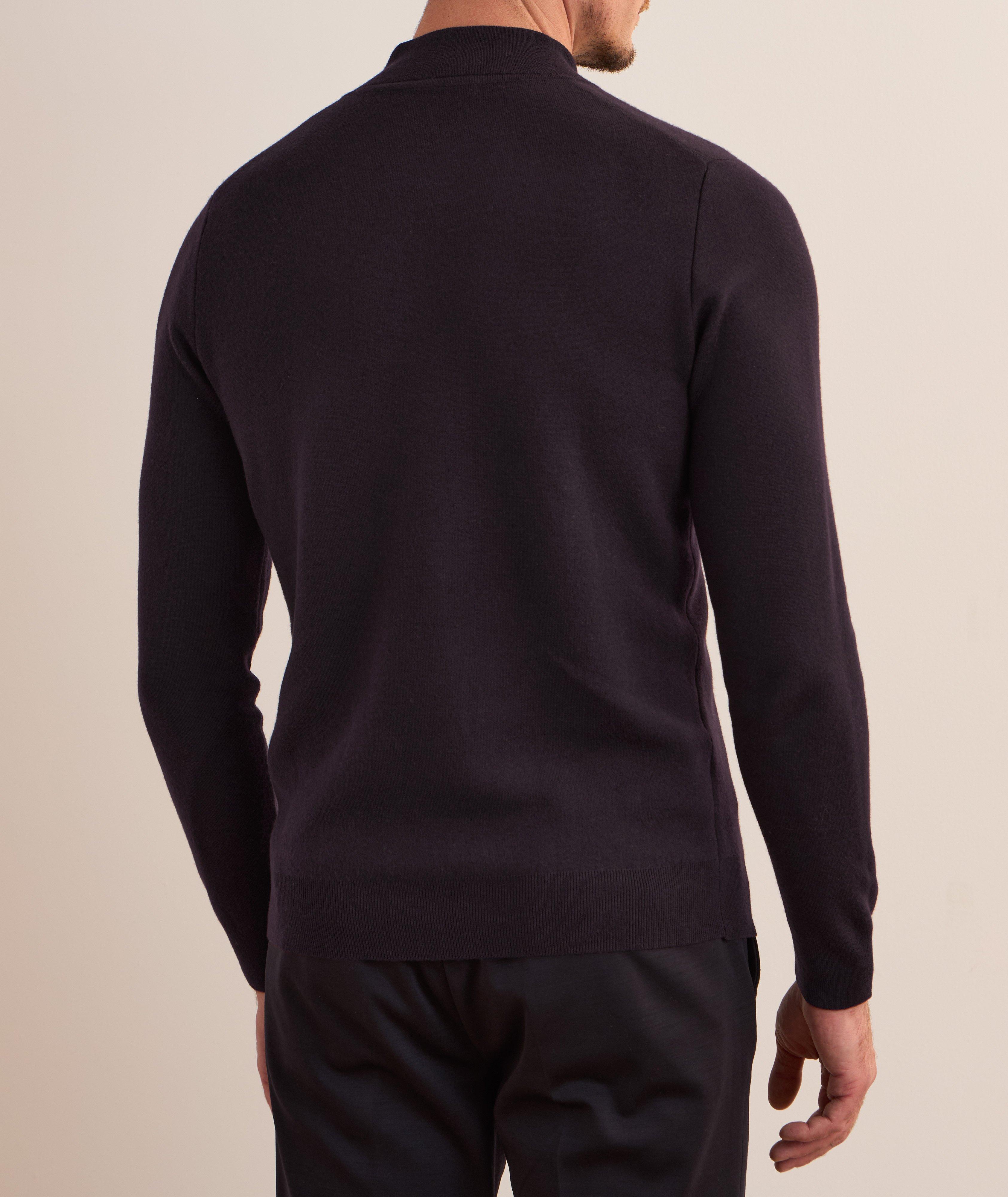 Wool-Blend Mock Neck Sweater  image 2