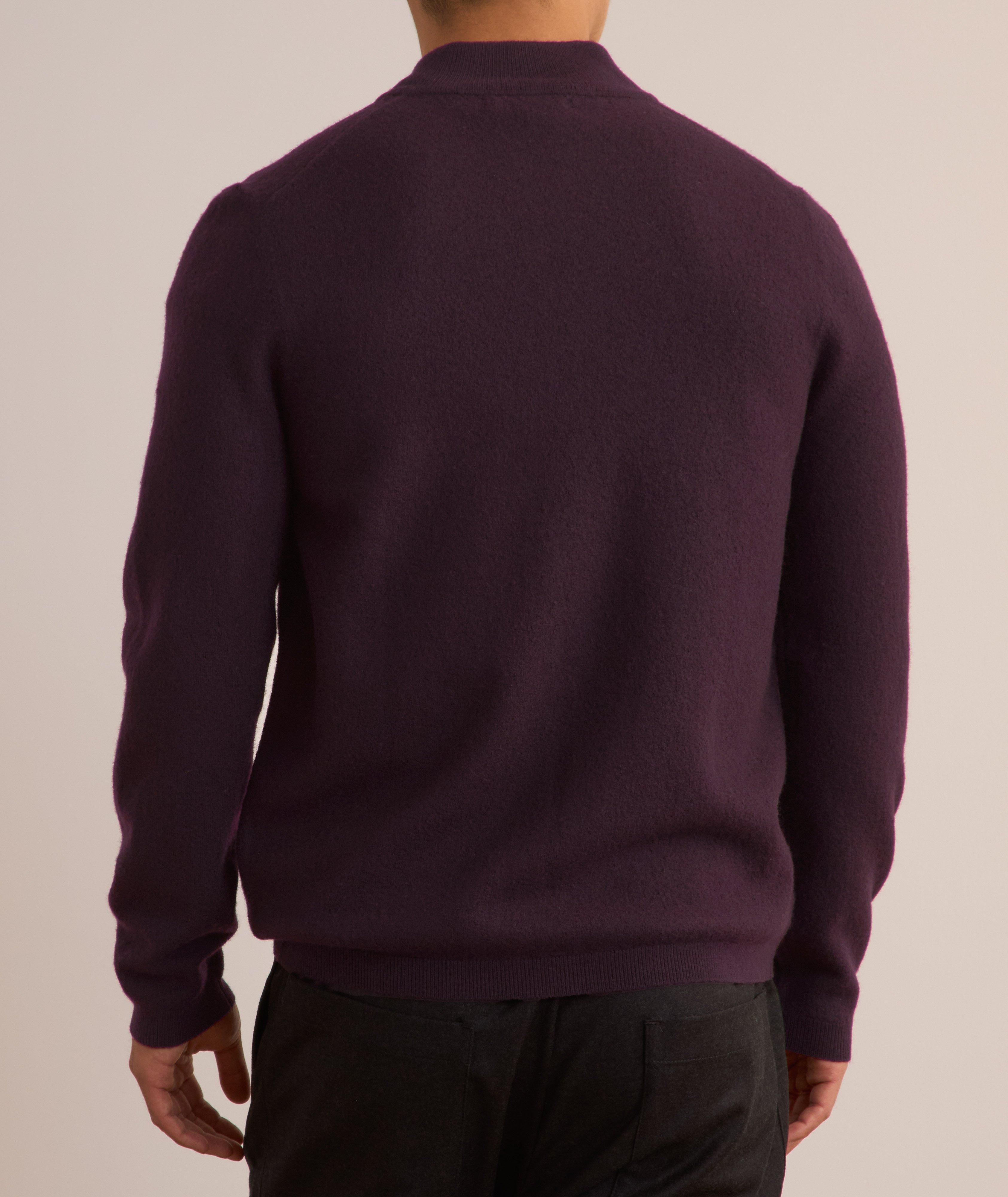 Boiled Extrafine Merino Wool Zip-Up Sweater image 2