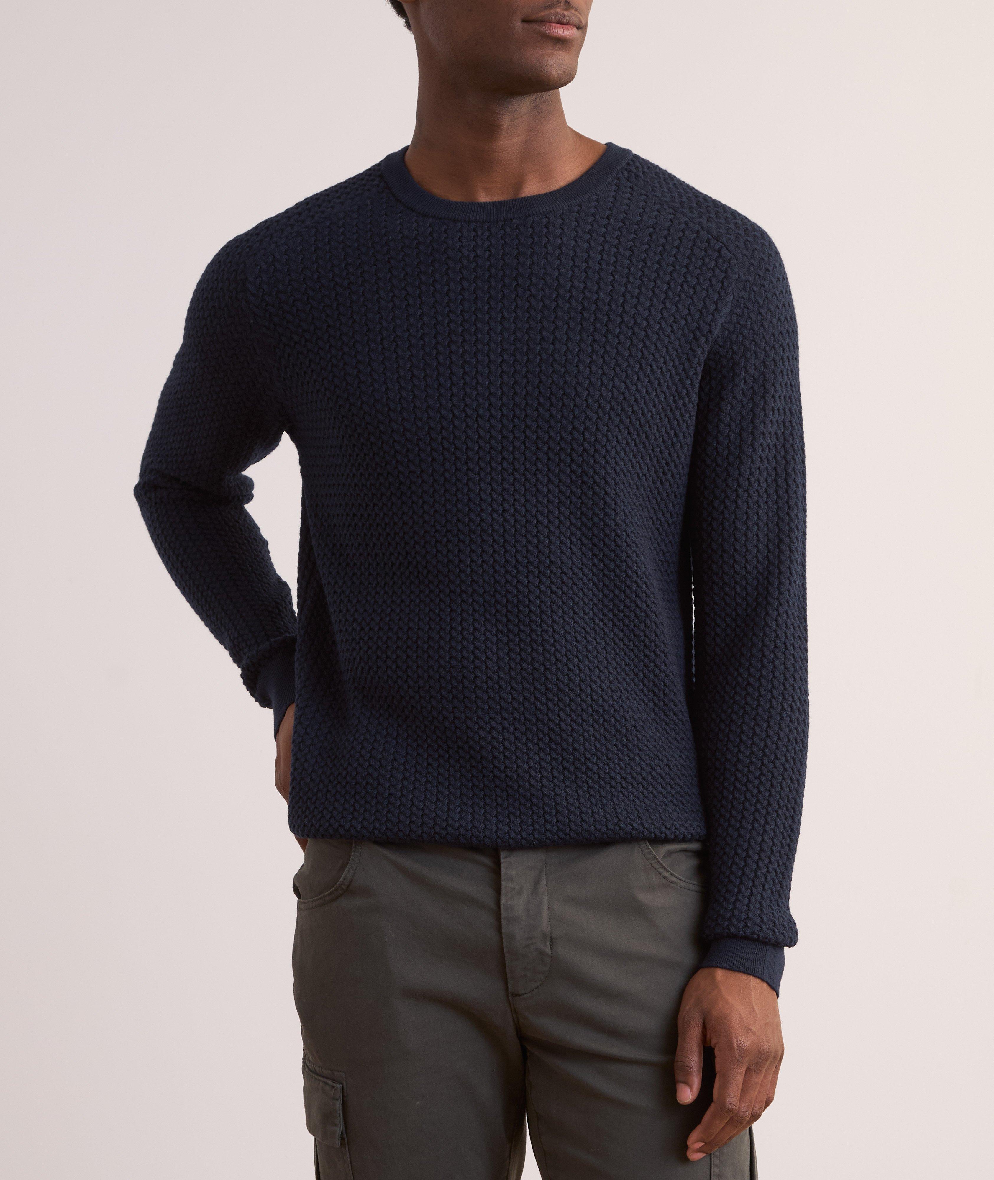 Extrafine Merino Wool Chunky Knit Sweater image 1