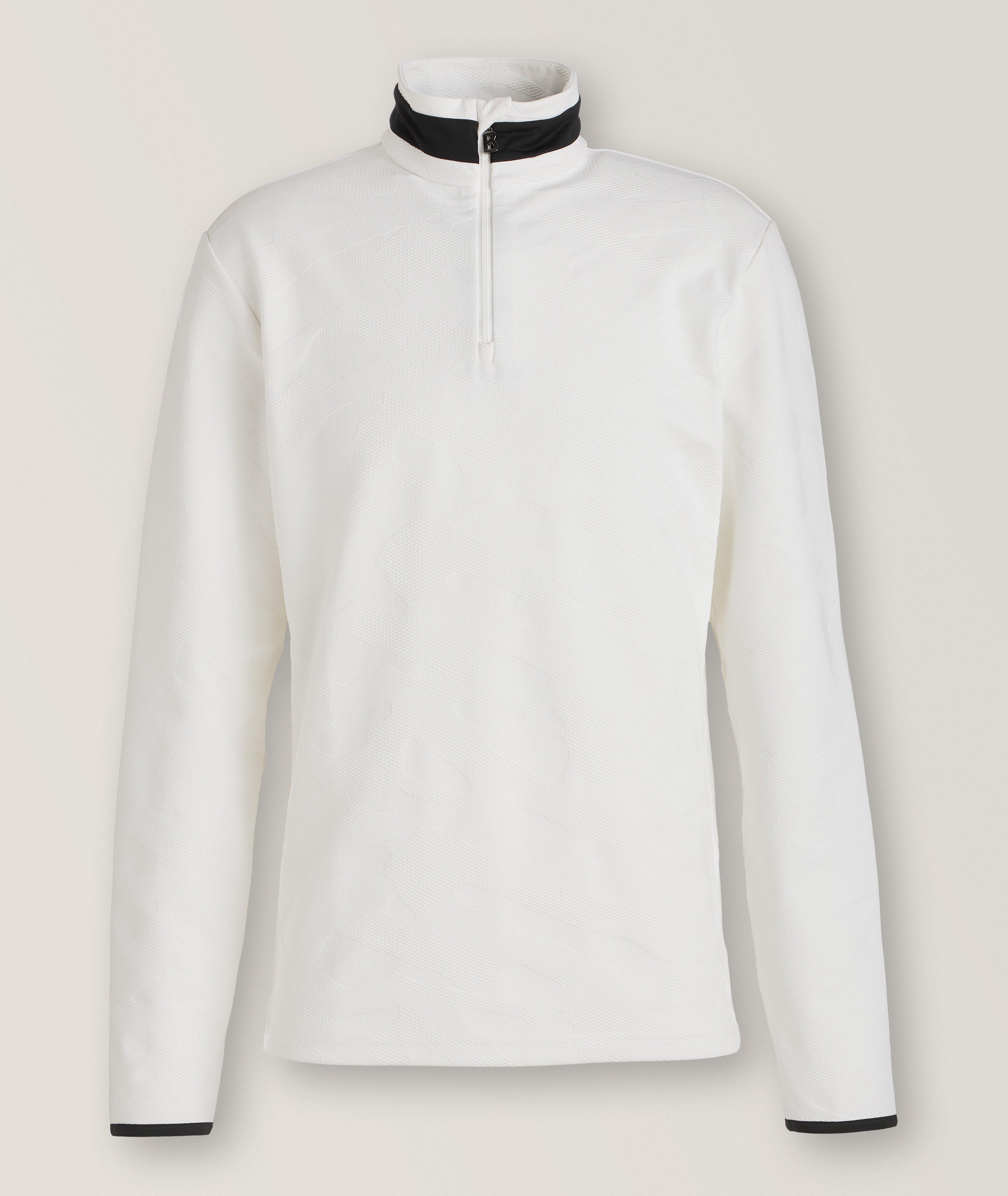 Joscha Camo Quarter-Zip Sweater  image 0