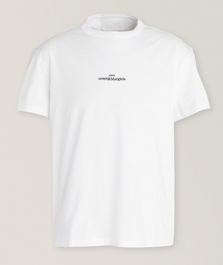 Reverse Logo Cotton T-Shirt image 0